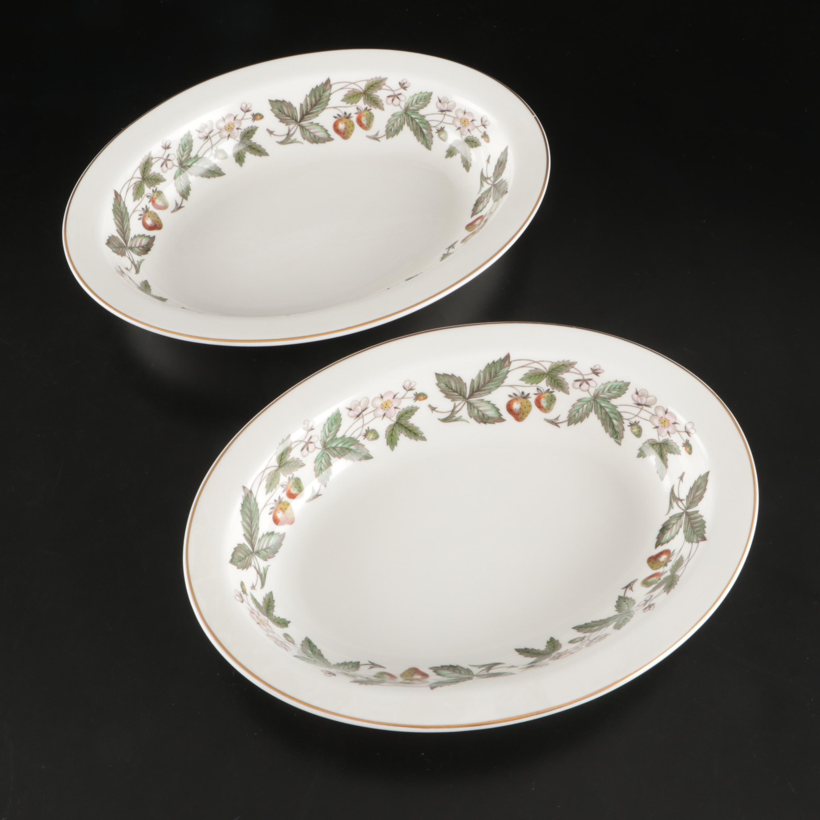 Wedgwood "Strawberry Hill" Ceramic Dinnerware, Mid to Late 20th Century