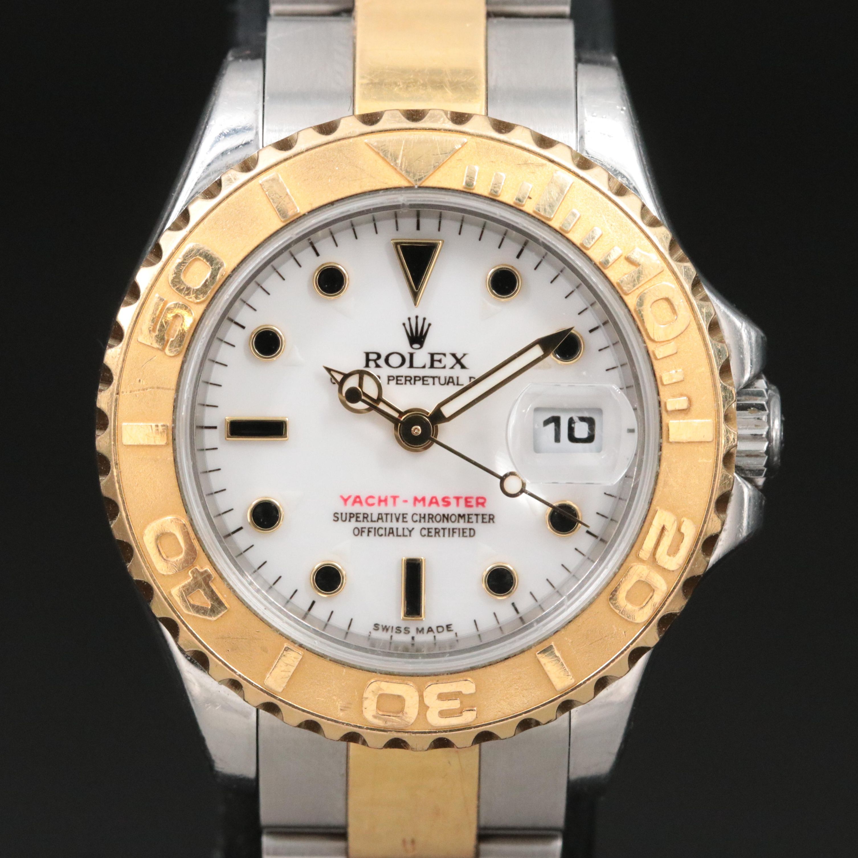 2002 Rolex Yacht-Master Model 169623 Automatic Watch