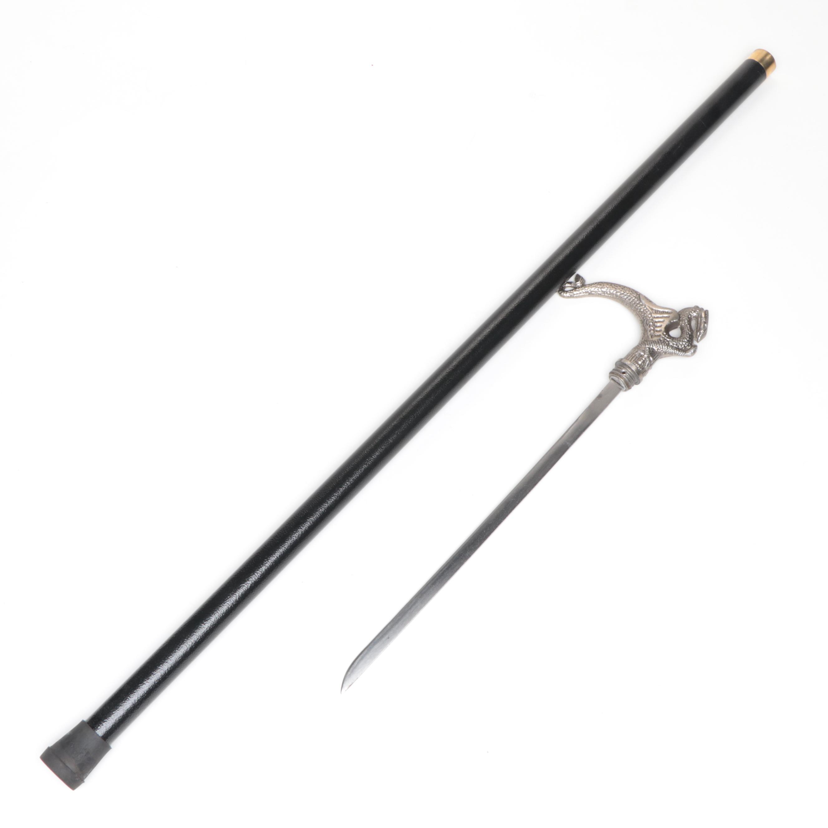 Dragon Handled Sword Cane