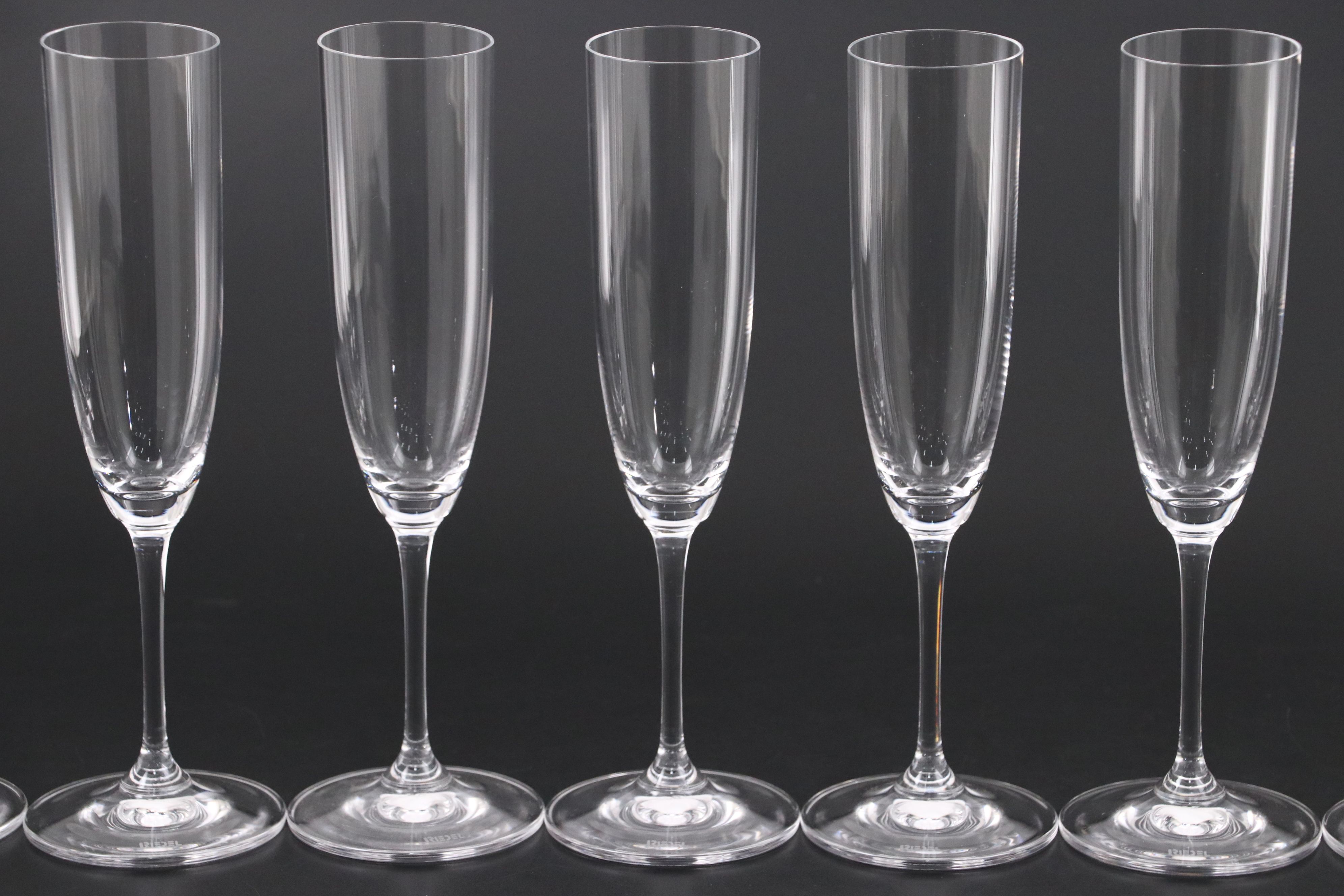 Riedel "Vinum" Crystal Champagne Flutes