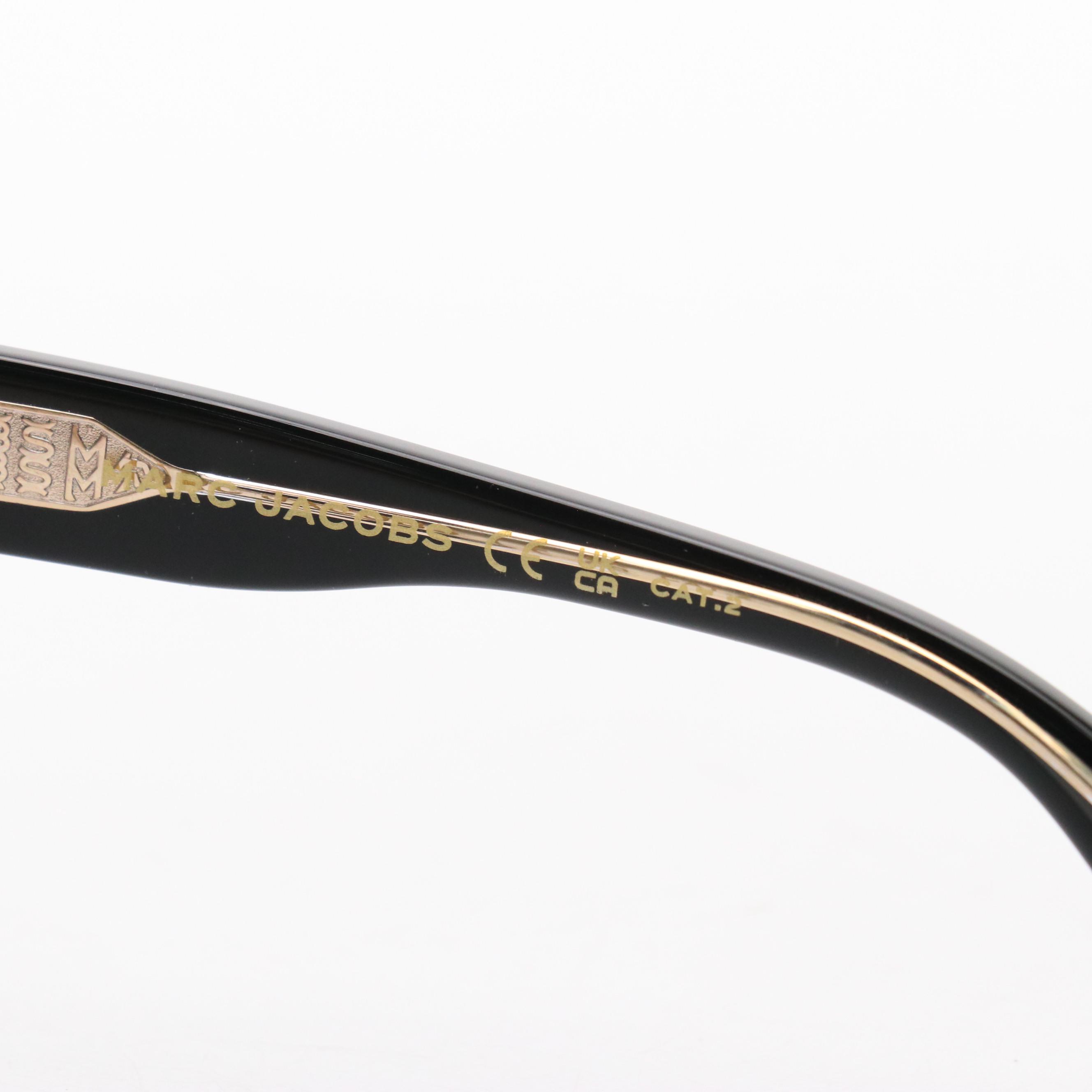 Marc Jacobs MJ1112/S Havana Cat Eye Sunglasses with Case and Box