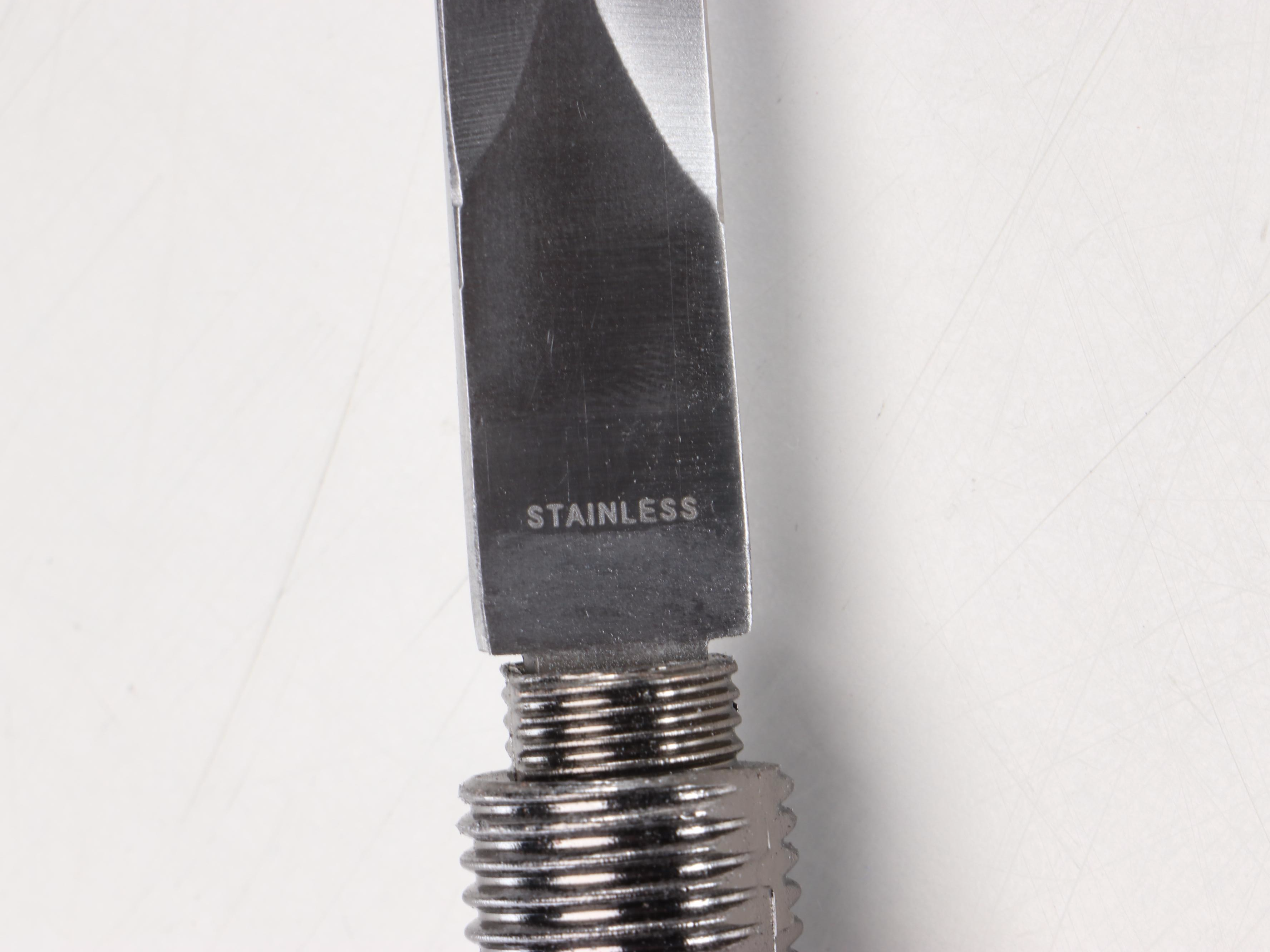 Eagle Head Embossed Metal Adjustable Sword Cane