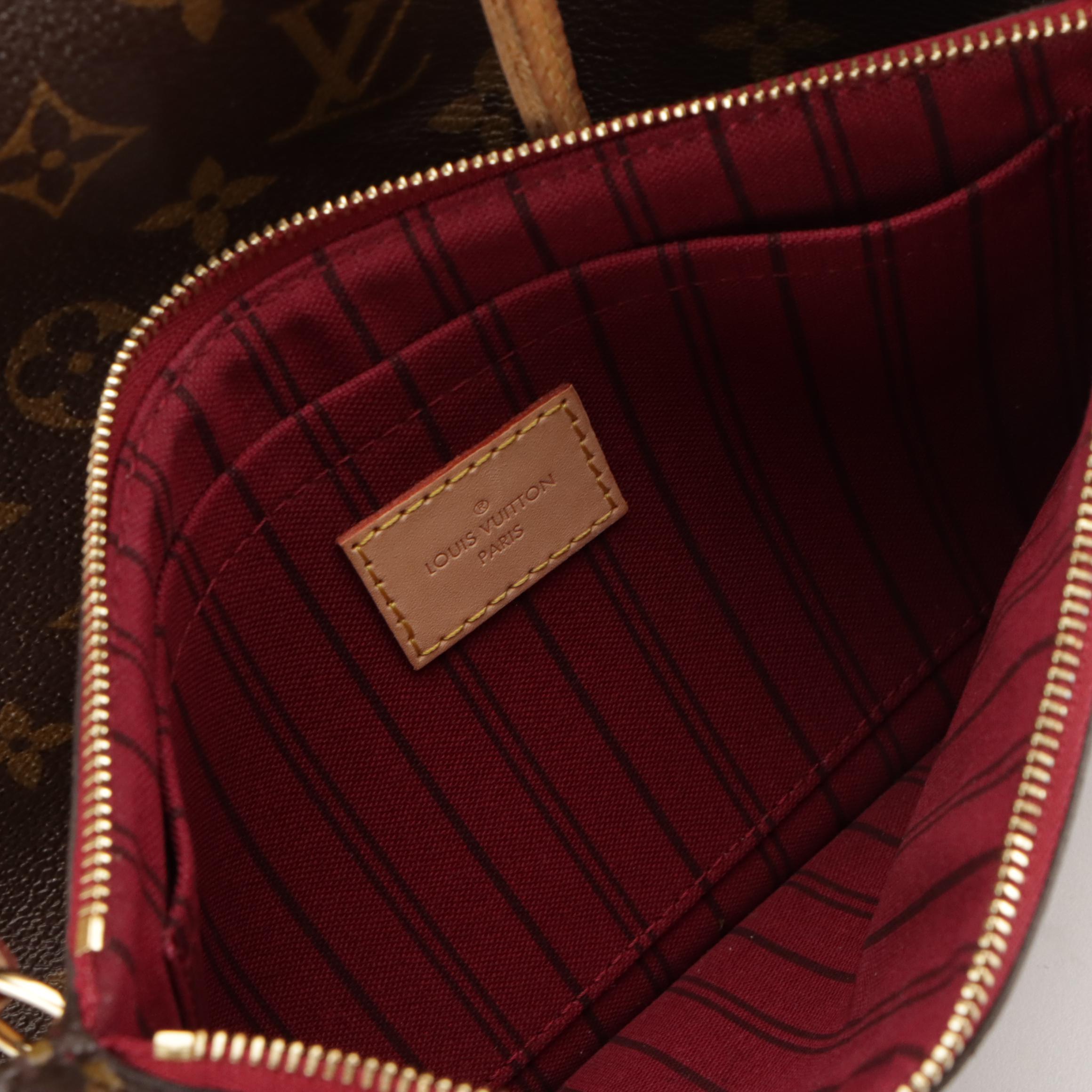 Louis Vuitton Neverfull GM Tote and Zip Pouch in Monogram Canvas and Leather