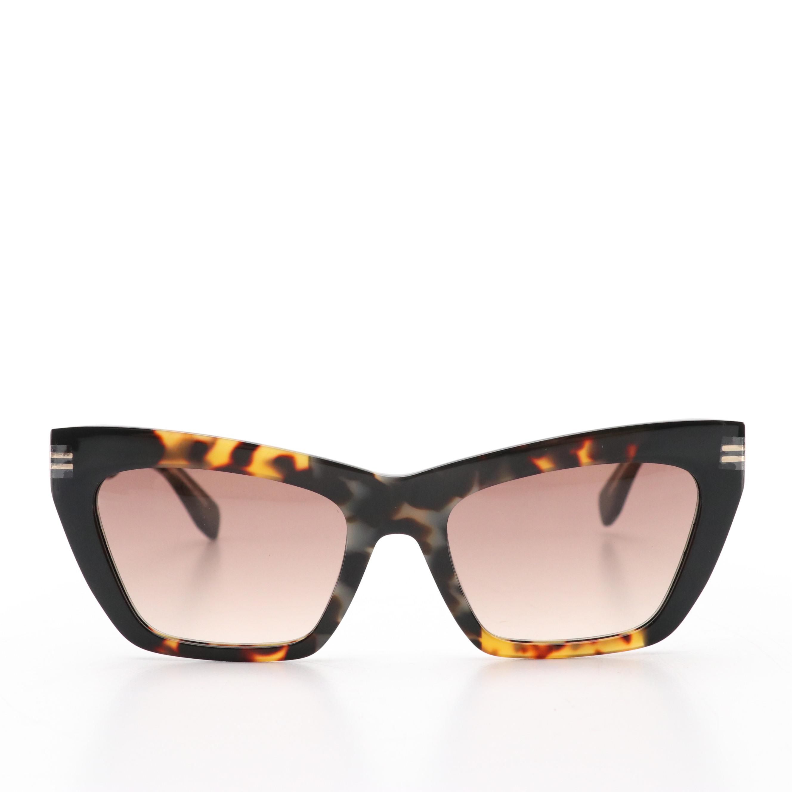 Marc Jacobs MJ1112/S Havana Cat Eye Sunglasses with Case and Box