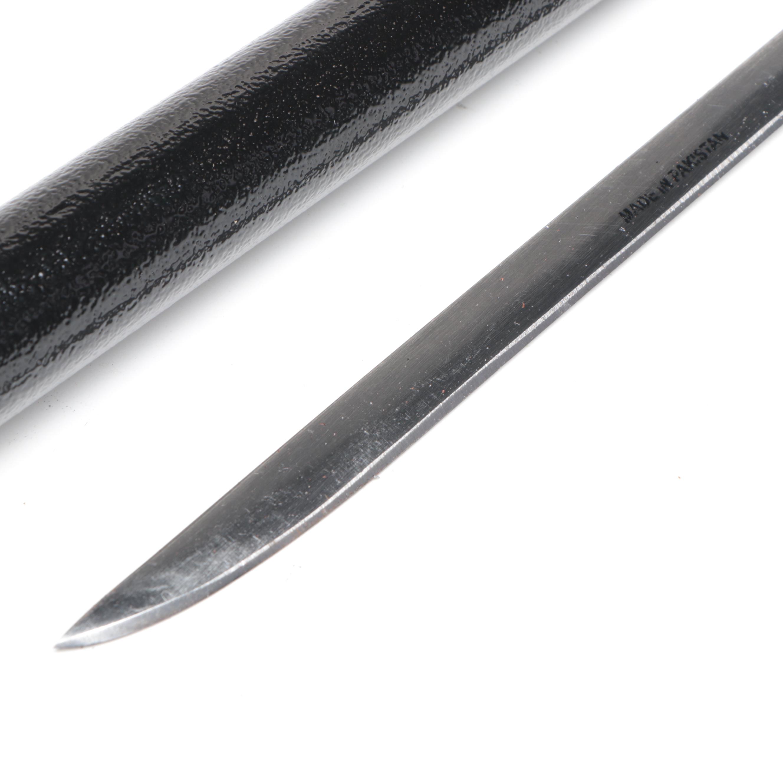 Elephant Head Derby Handled Sword Cane