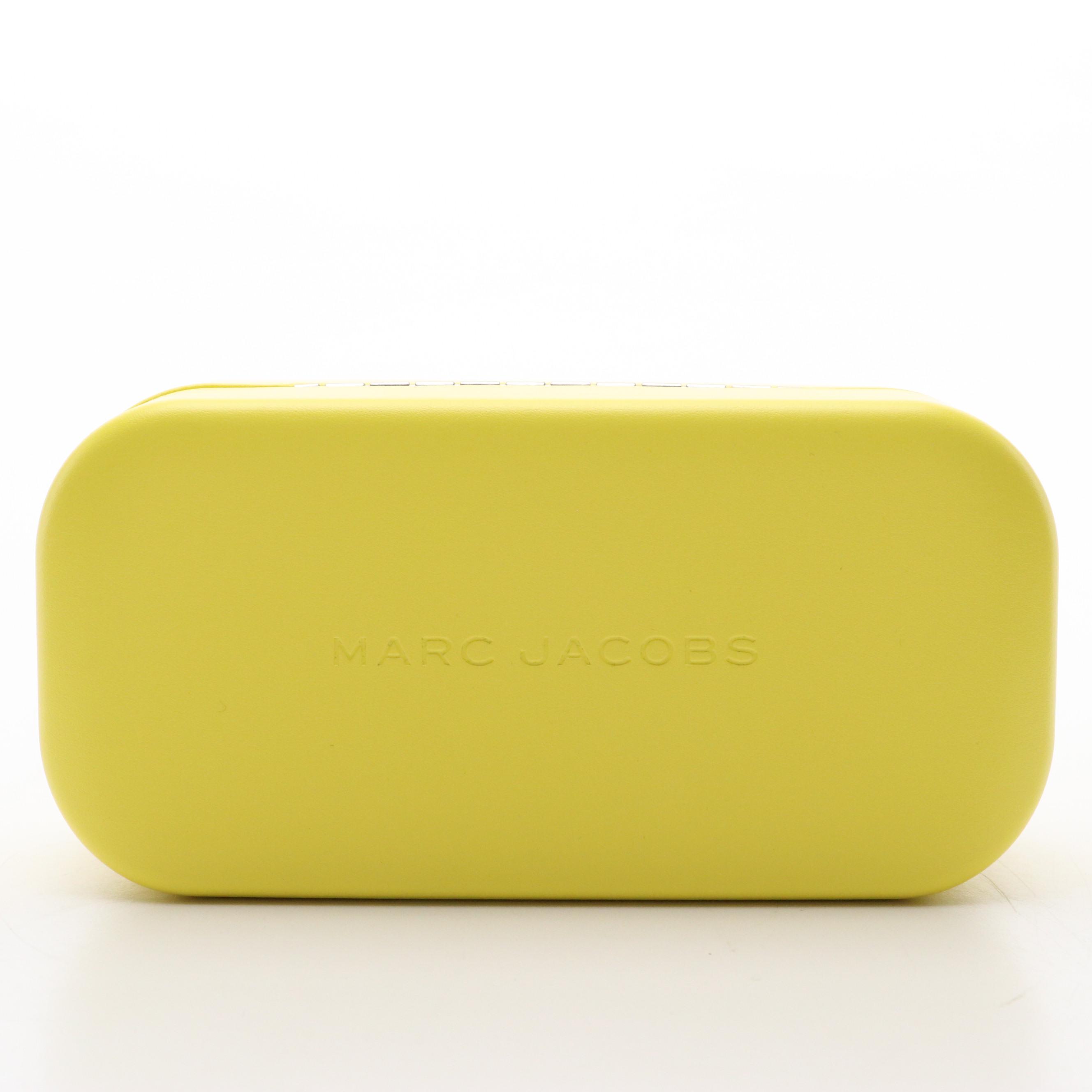 Marc Jacobs MARC524/S Geometric Aviator Gray Lens Sunglasses with Case