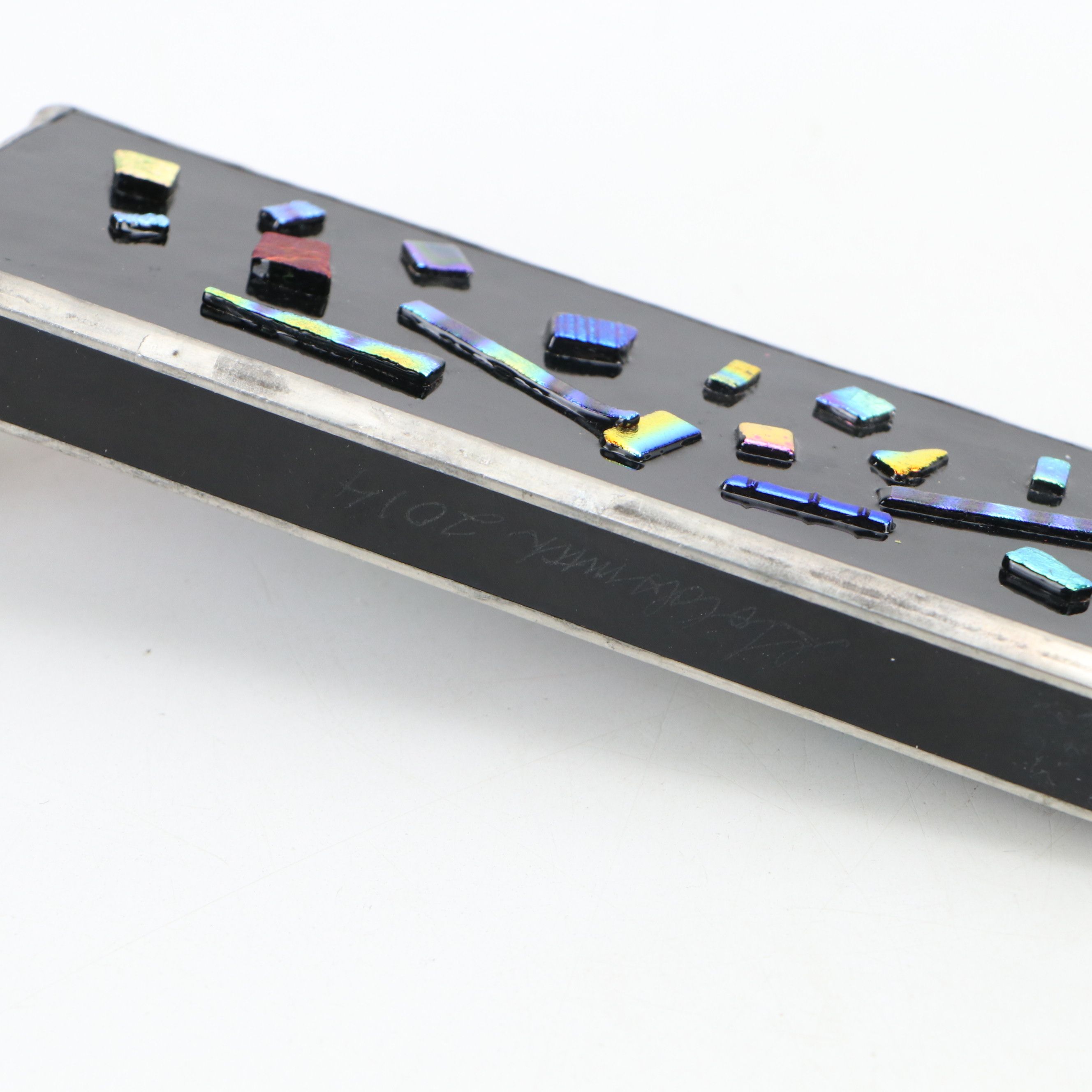 Jonathan Adler "Gummies" Ceramic Candy Jar with Metal and Plastic Kaleidoscope