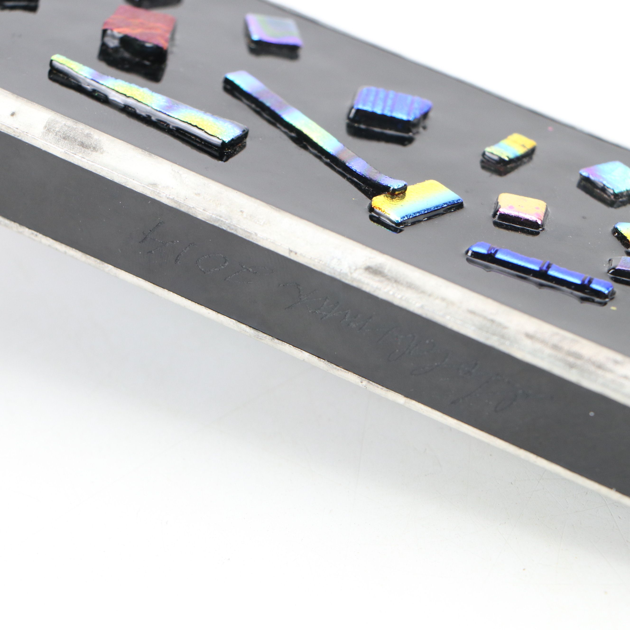 Jonathan Adler "Gummies" Ceramic Candy Jar with Metal and Plastic Kaleidoscope