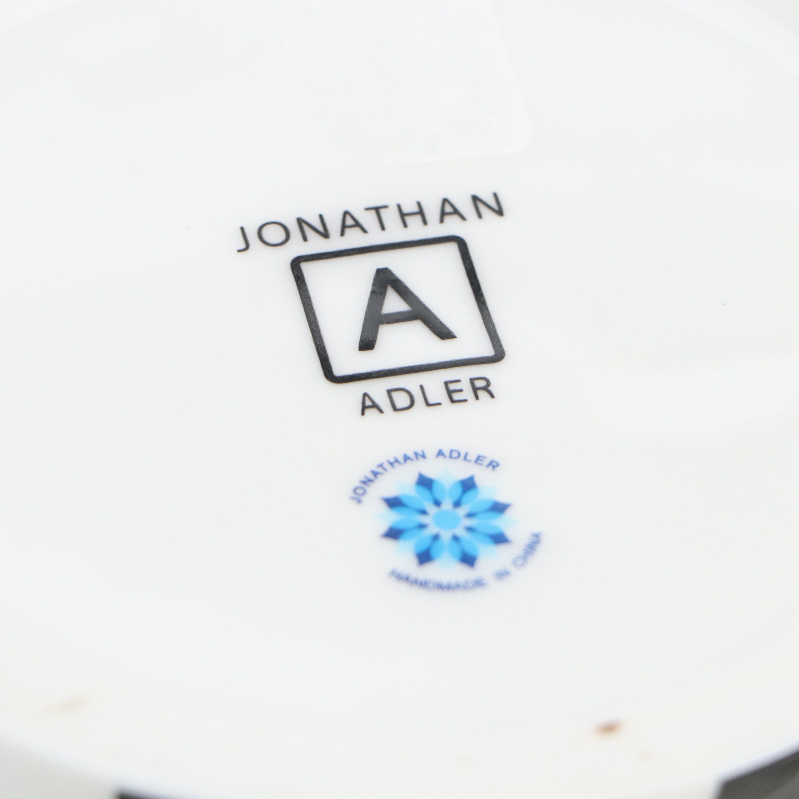 Jonathan Adler "Gummies" Ceramic Candy Jar with Metal and Plastic Kaleidoscope