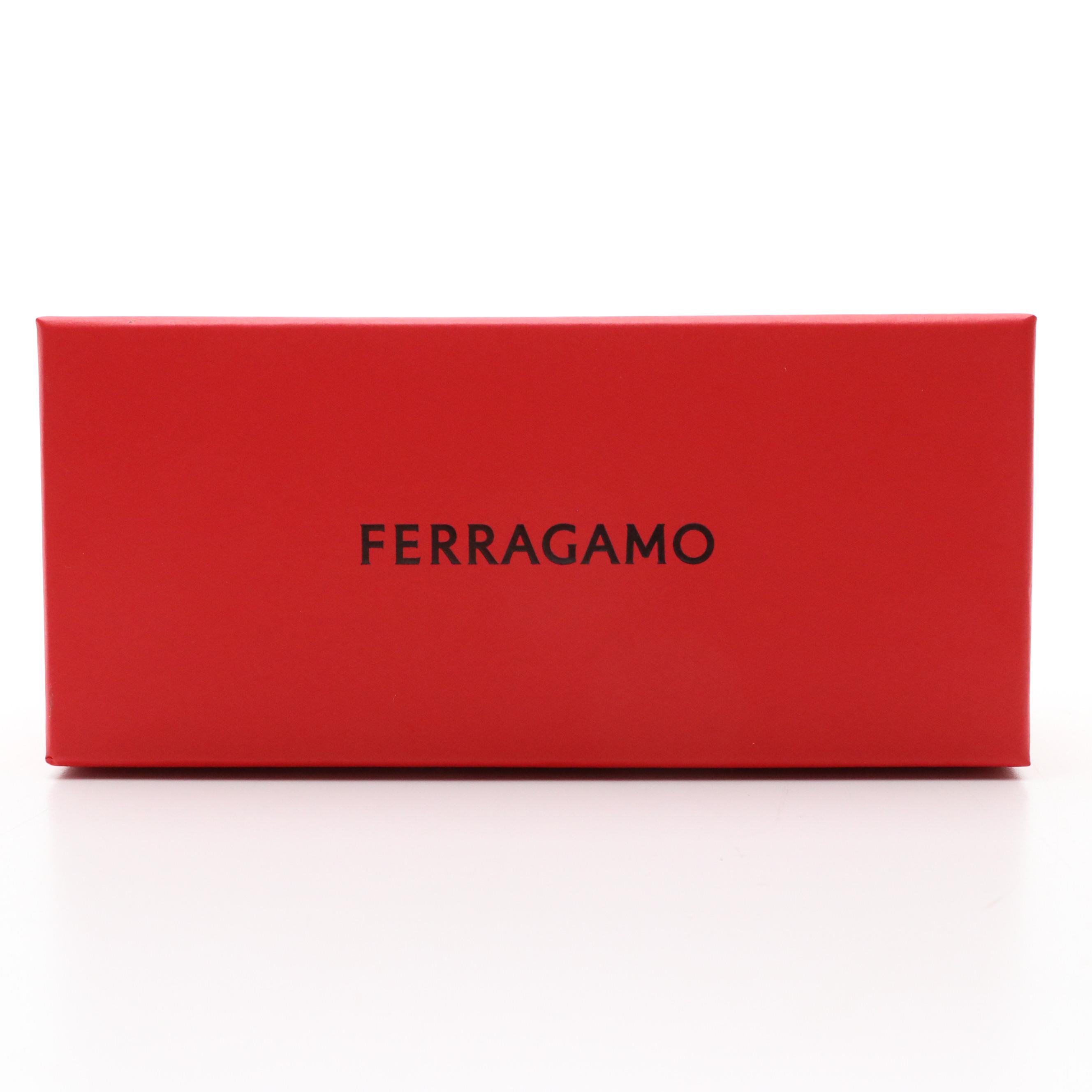 Salvatore Ferragamo SF131S Aviator Sunglasses with Case and Box