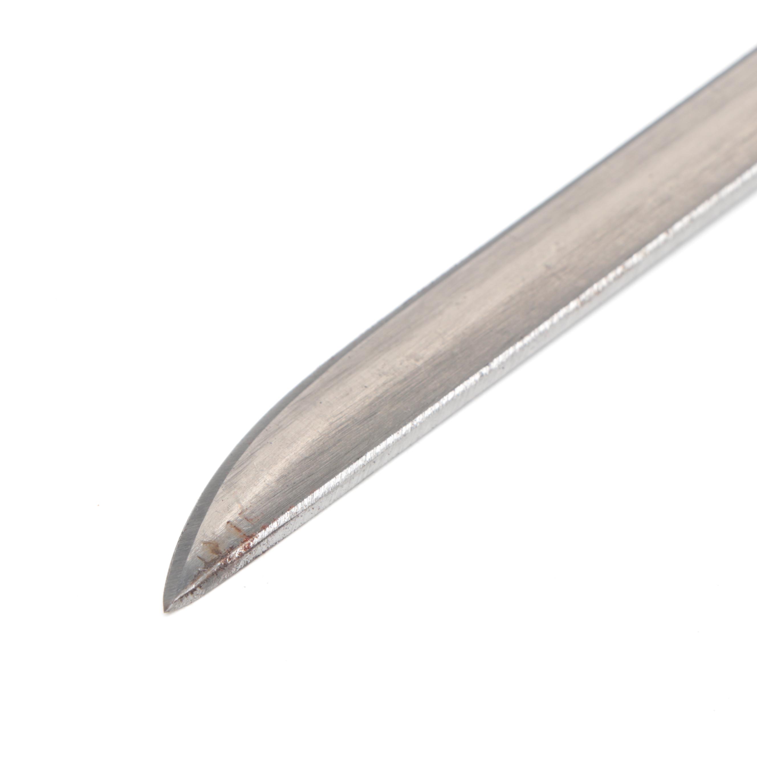 Figural Derby Handled Sword Cane