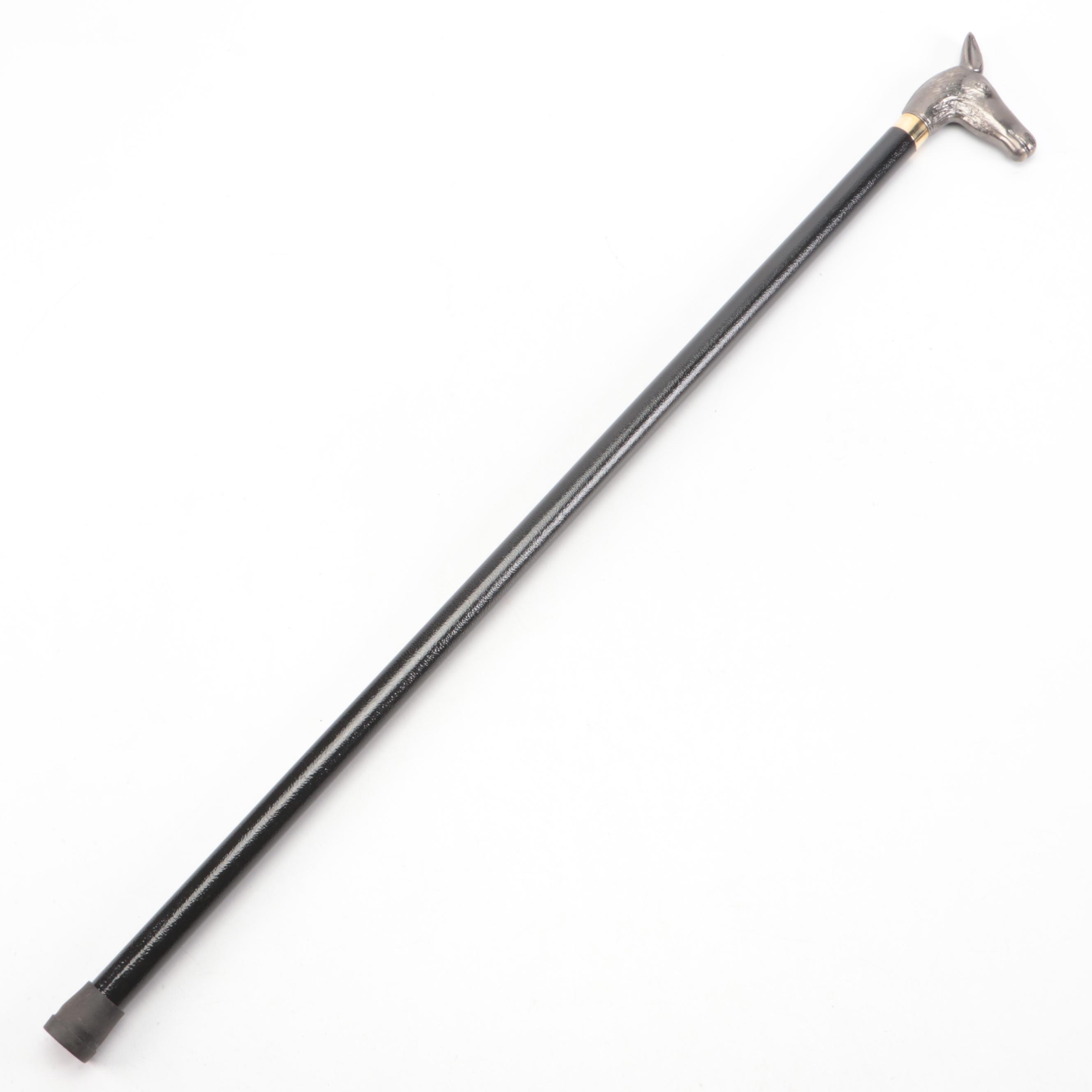 Donkey Head Handled Sword Cane