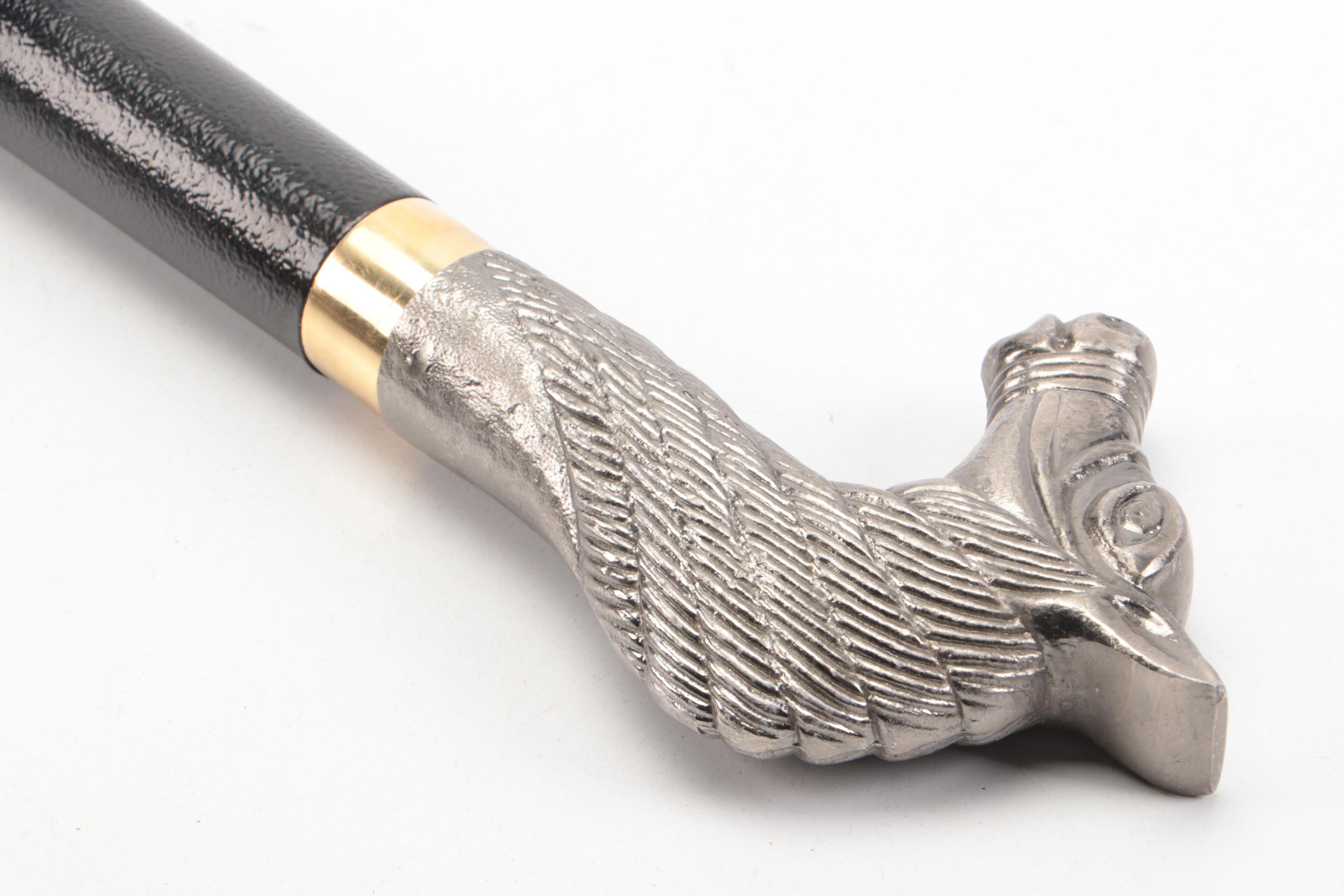 Horse Head Handled Sword Cane