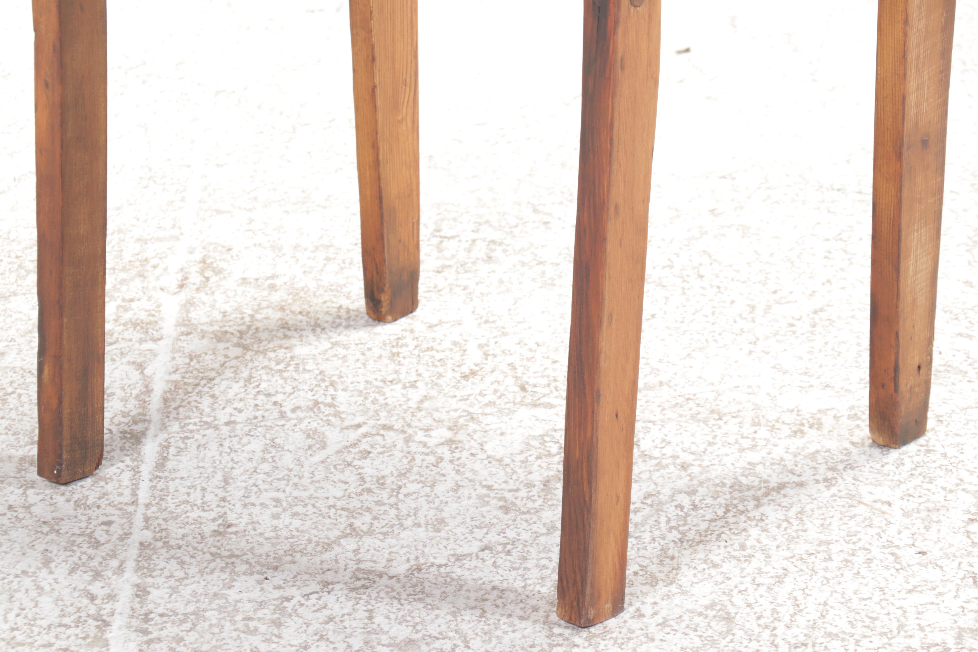 The Blanchard Churn Primitive Wood Butter Churn, 19th Century