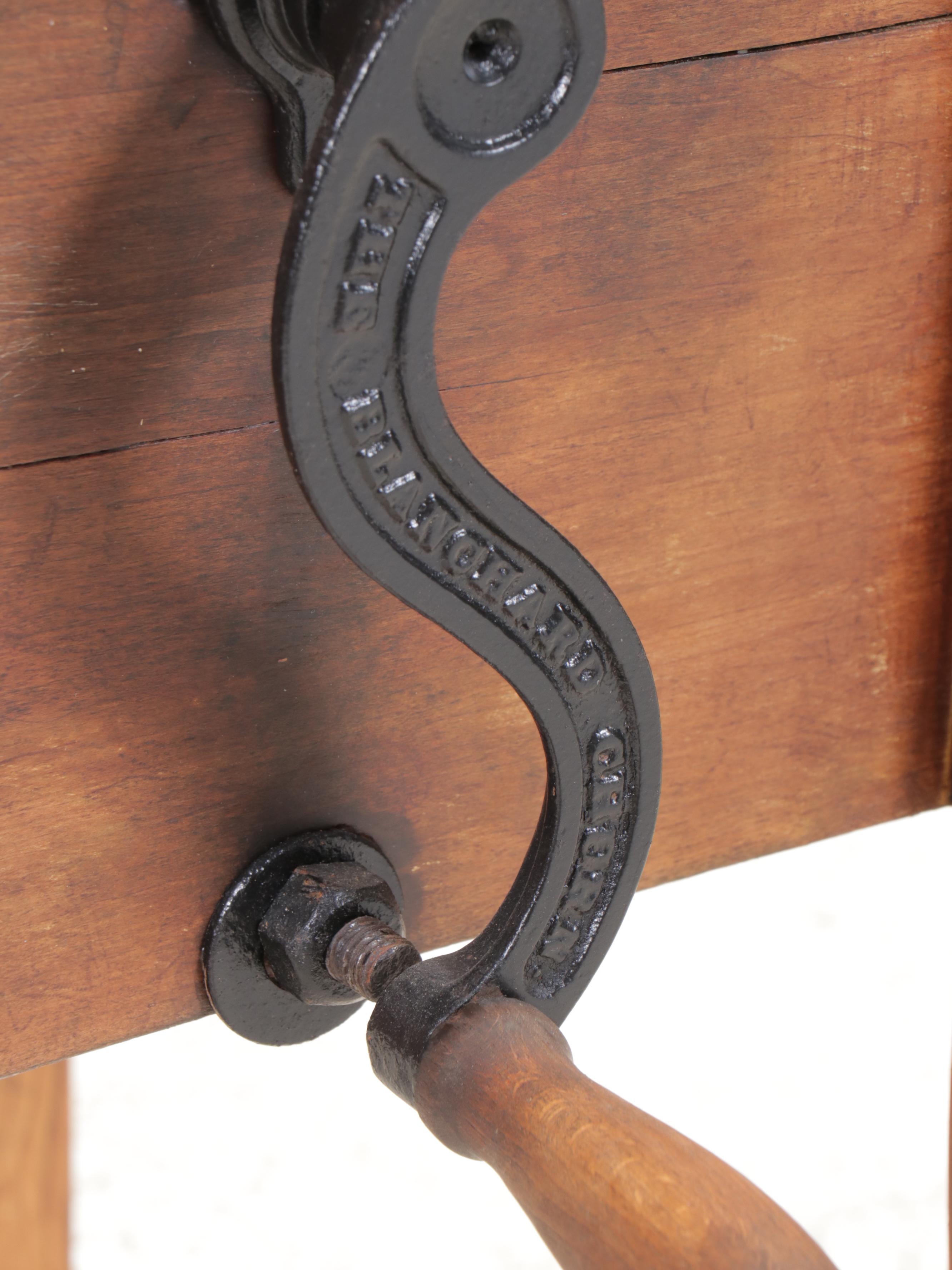 The Blanchard Churn Primitive Wood Butter Churn, 19th Century