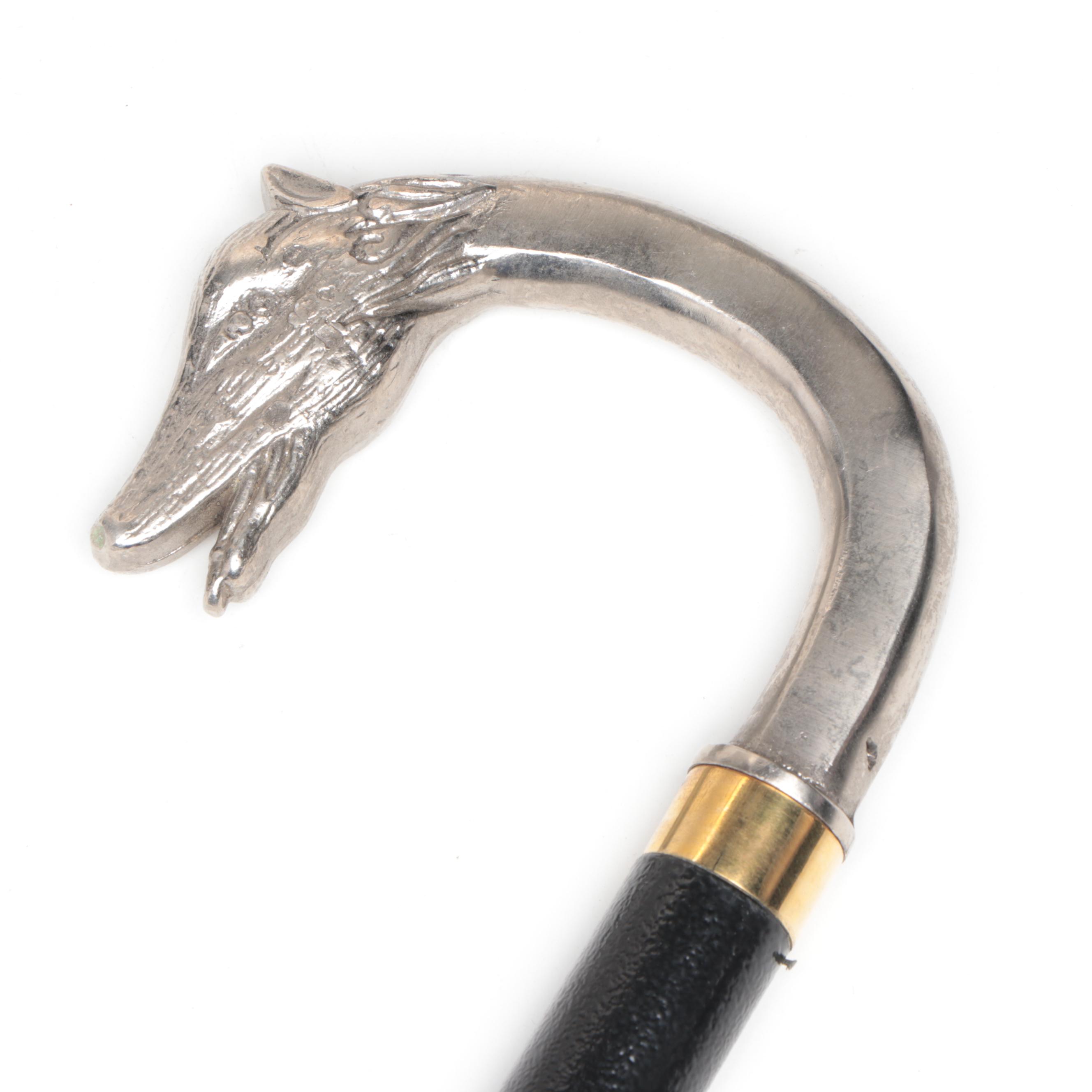 Fox Handled Sword Cane