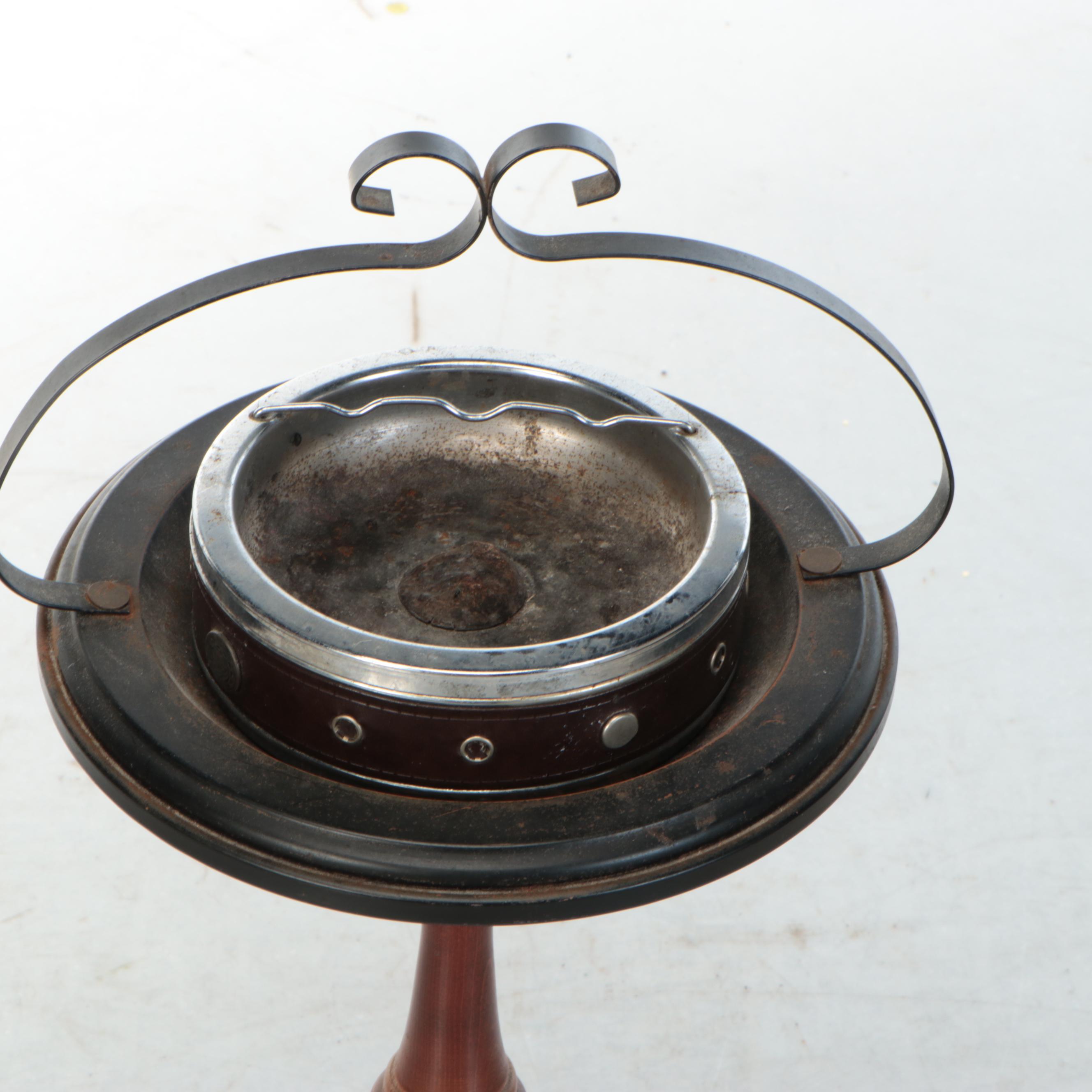 Mid Century Modern Style Floor Standing Ashtray