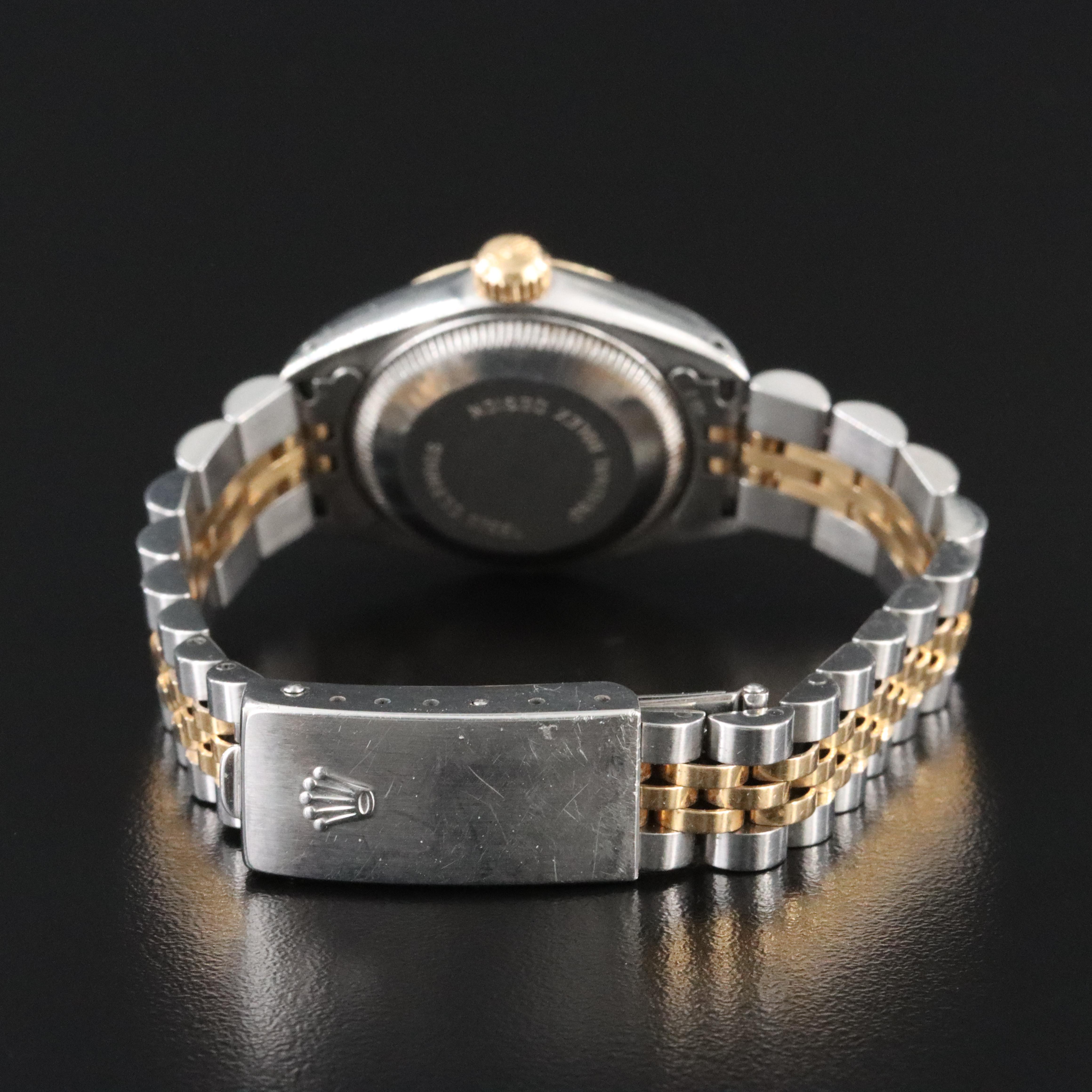 Rolex Datejust 6917 Champagne 26mm 18K & Steel Automatic Watch c.1982