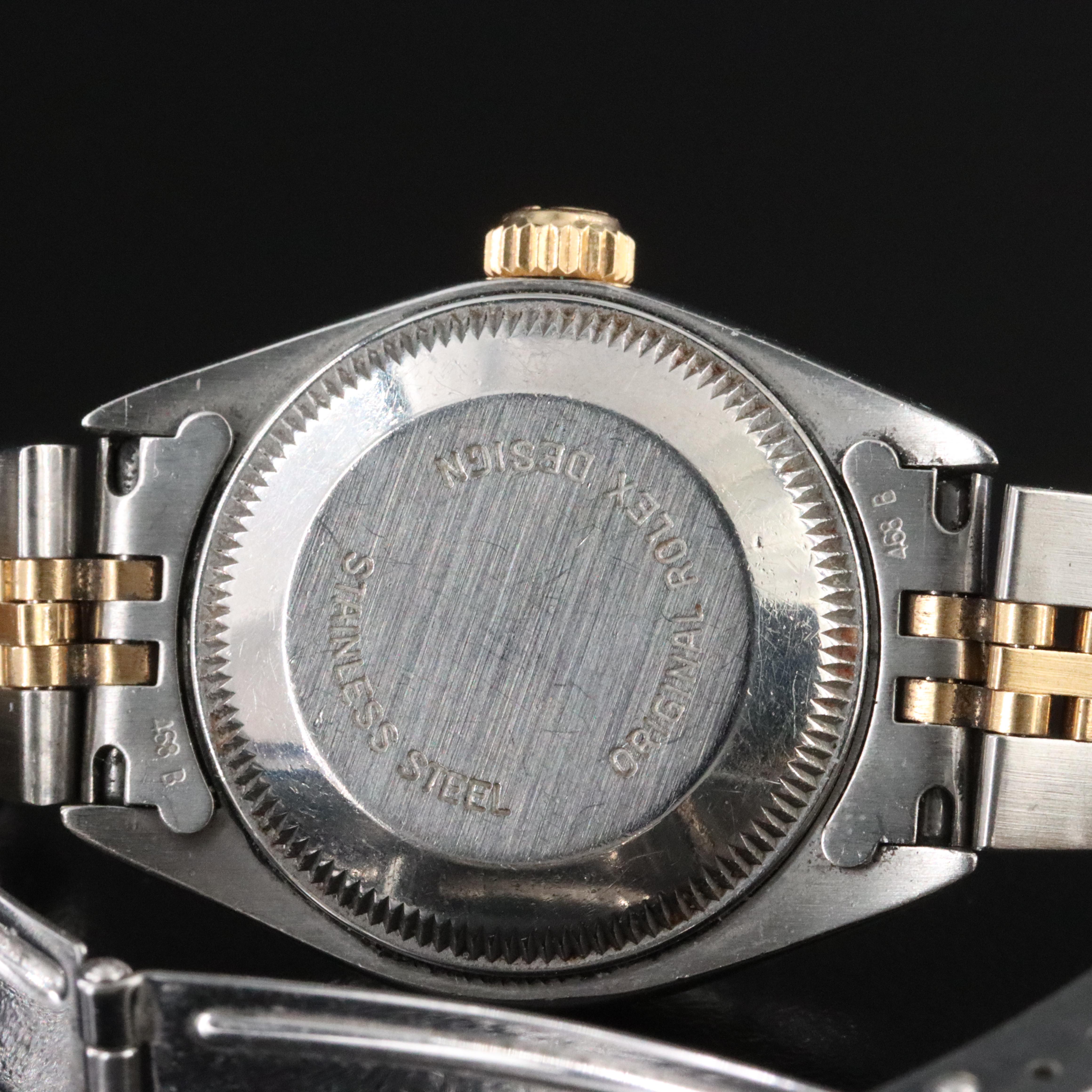 Rolex Datejust 6917 Champagne 26mm 18K & Steel Automatic Watch c.1982