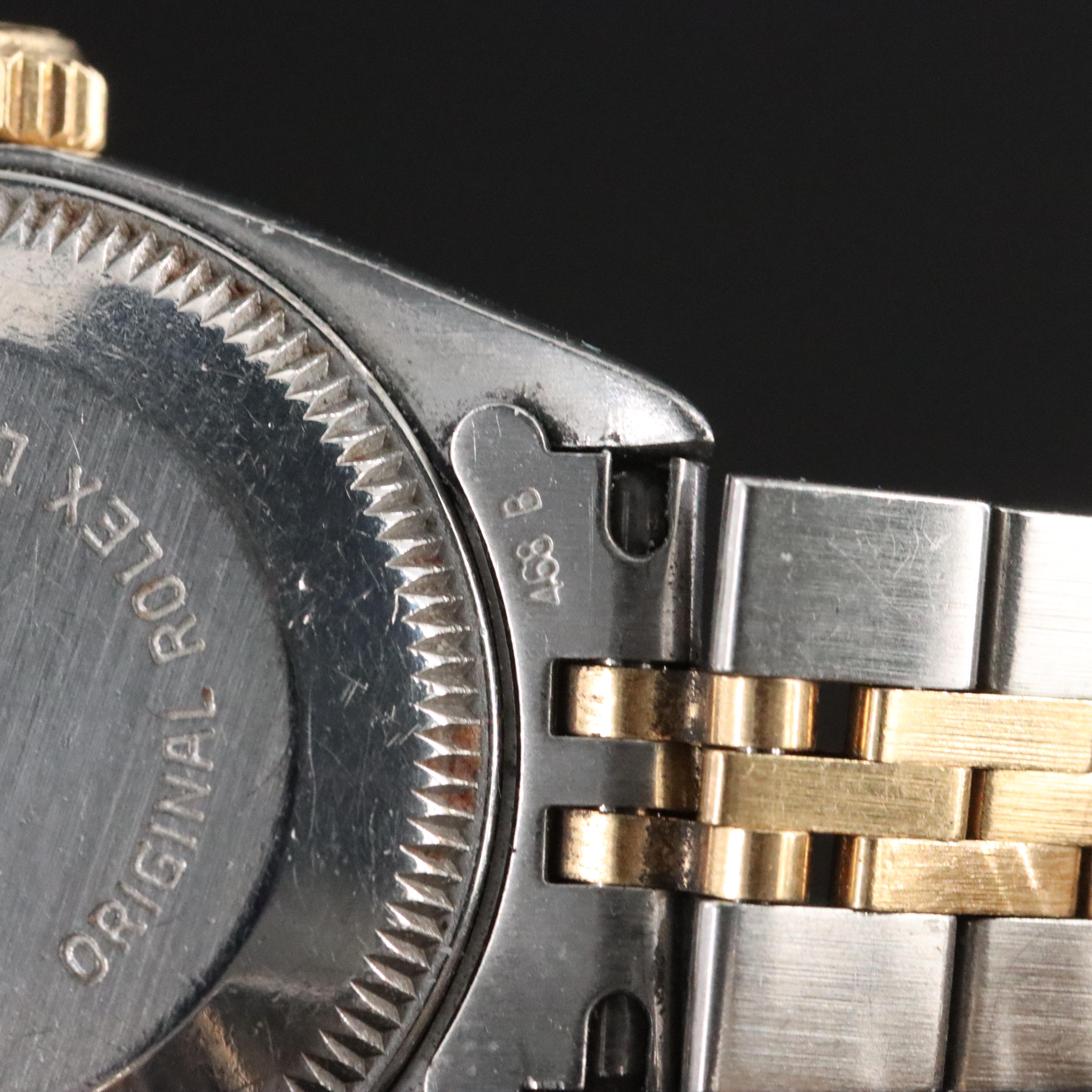 Rolex Datejust 6917 Champagne 26mm 18K & Steel Automatic Watch c.1982