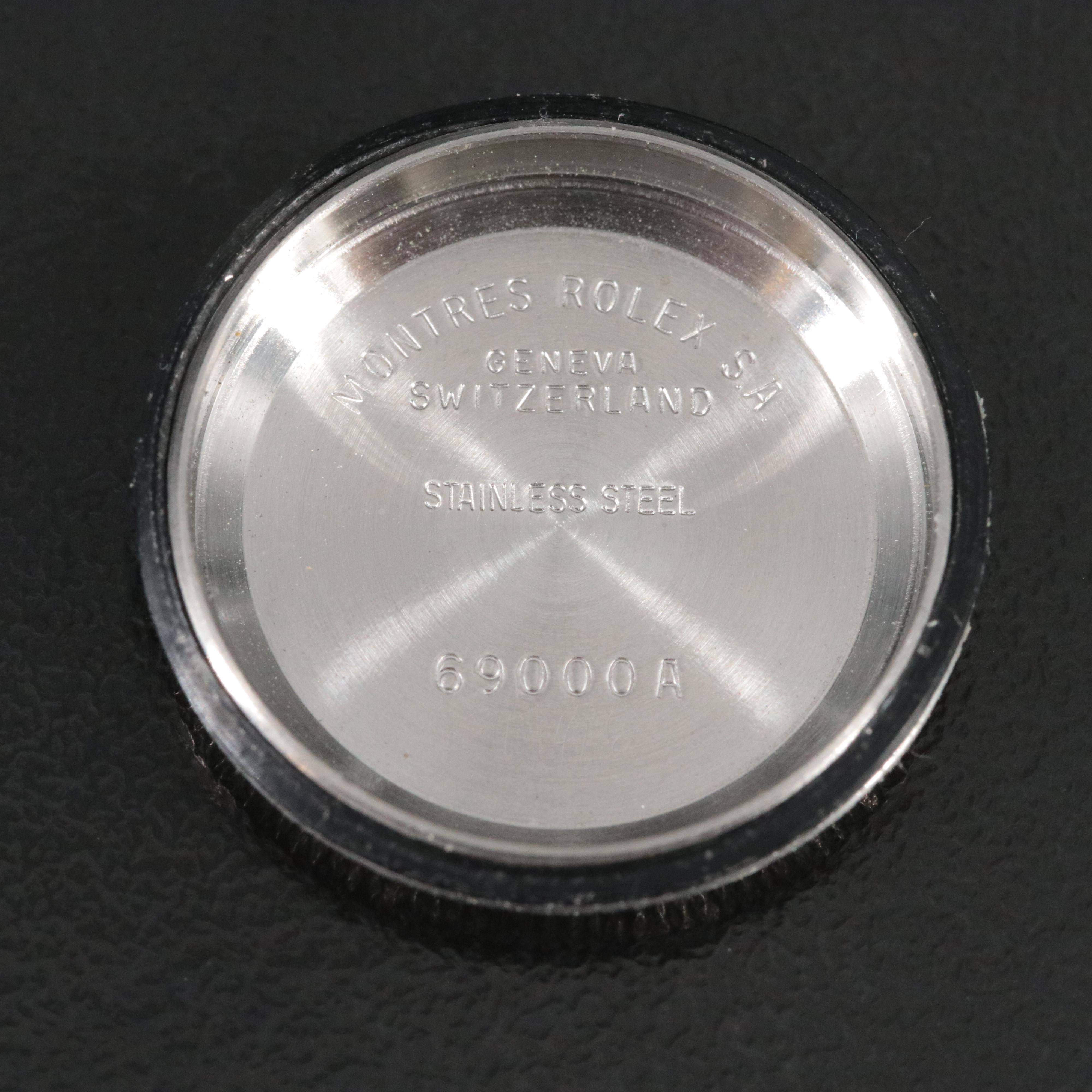 Rolex Datejust 69173 Champagne Tapestry Dial 18K & Steel Automatic Watch c. 1990