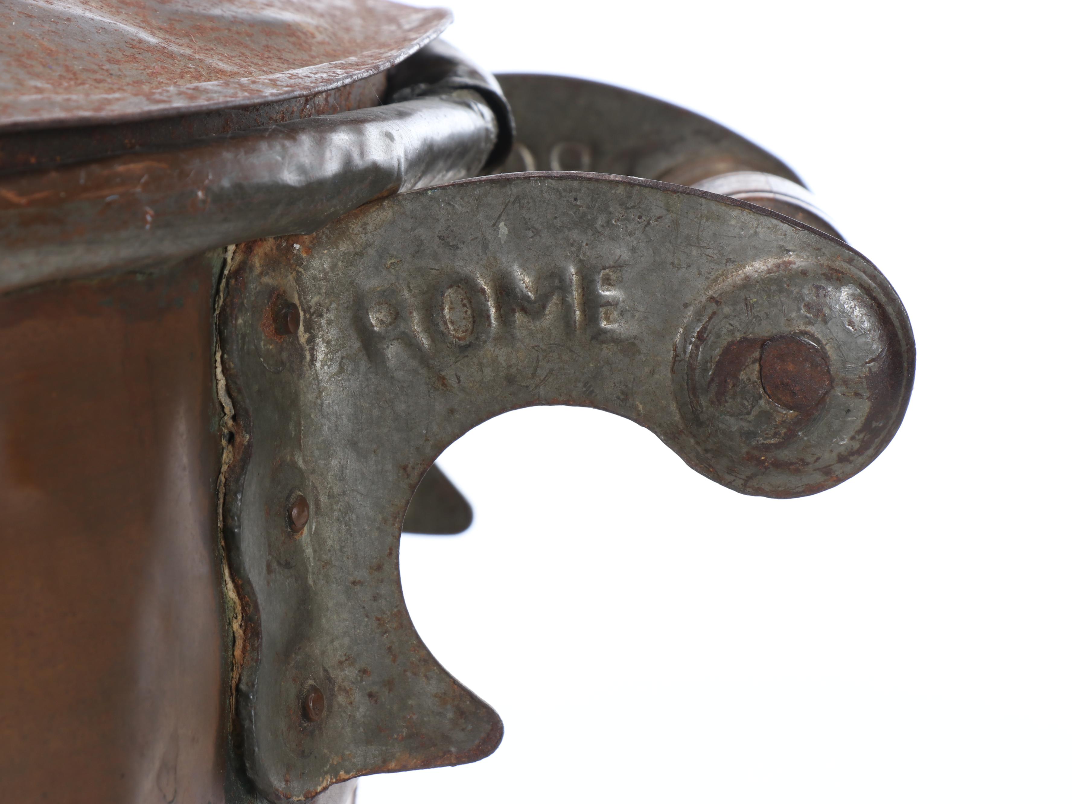 Lidded Copper Boiler Wash Tub, Early 20th Century