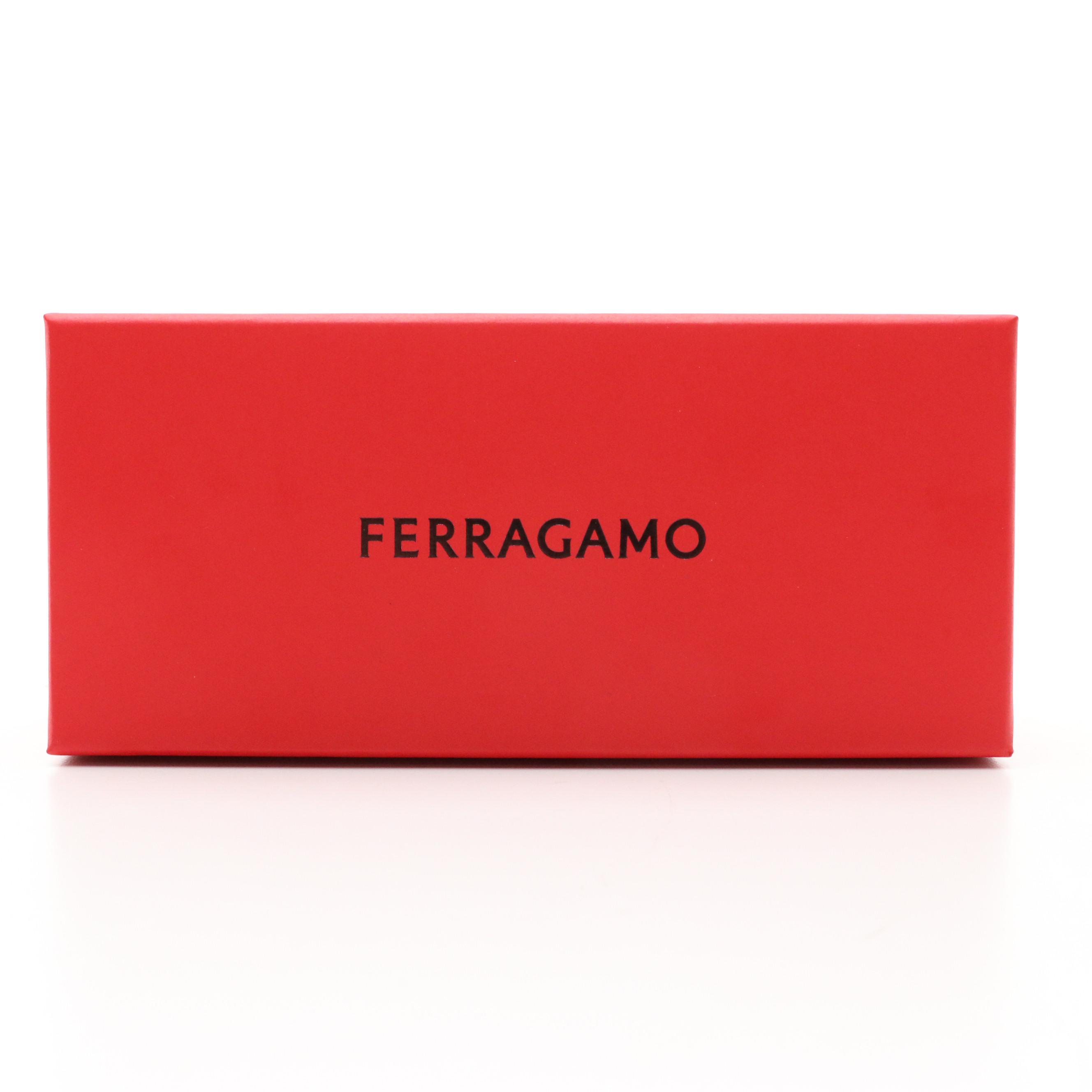 Salvatore Ferragamo SF1103S Black Cat Eye Sunglasses with Case and Box