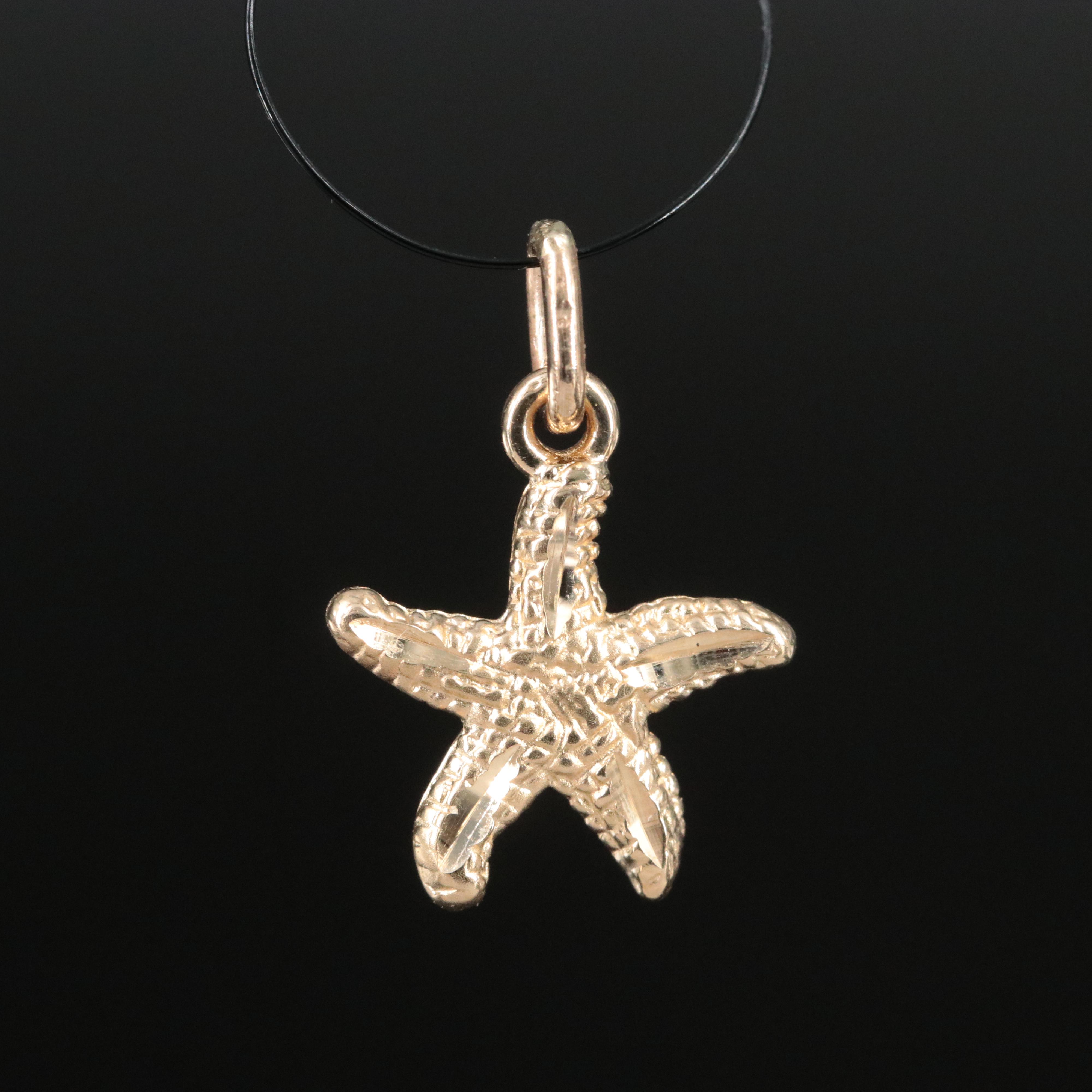 Michael Anthony Starfish Charm Pendant
