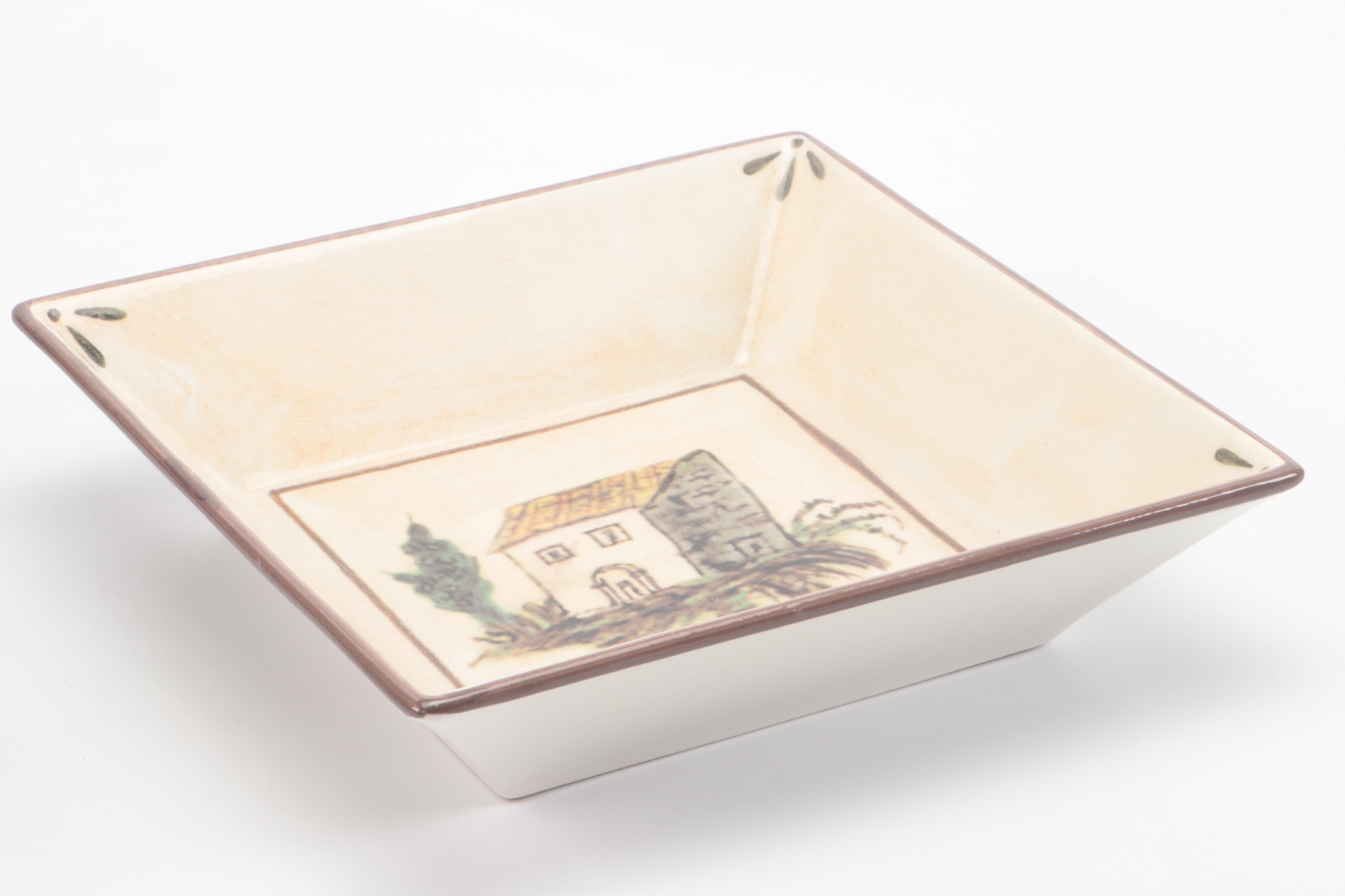 Ceramiche Arianna for Williams-Sonoma Serving Dishes with Other Décor