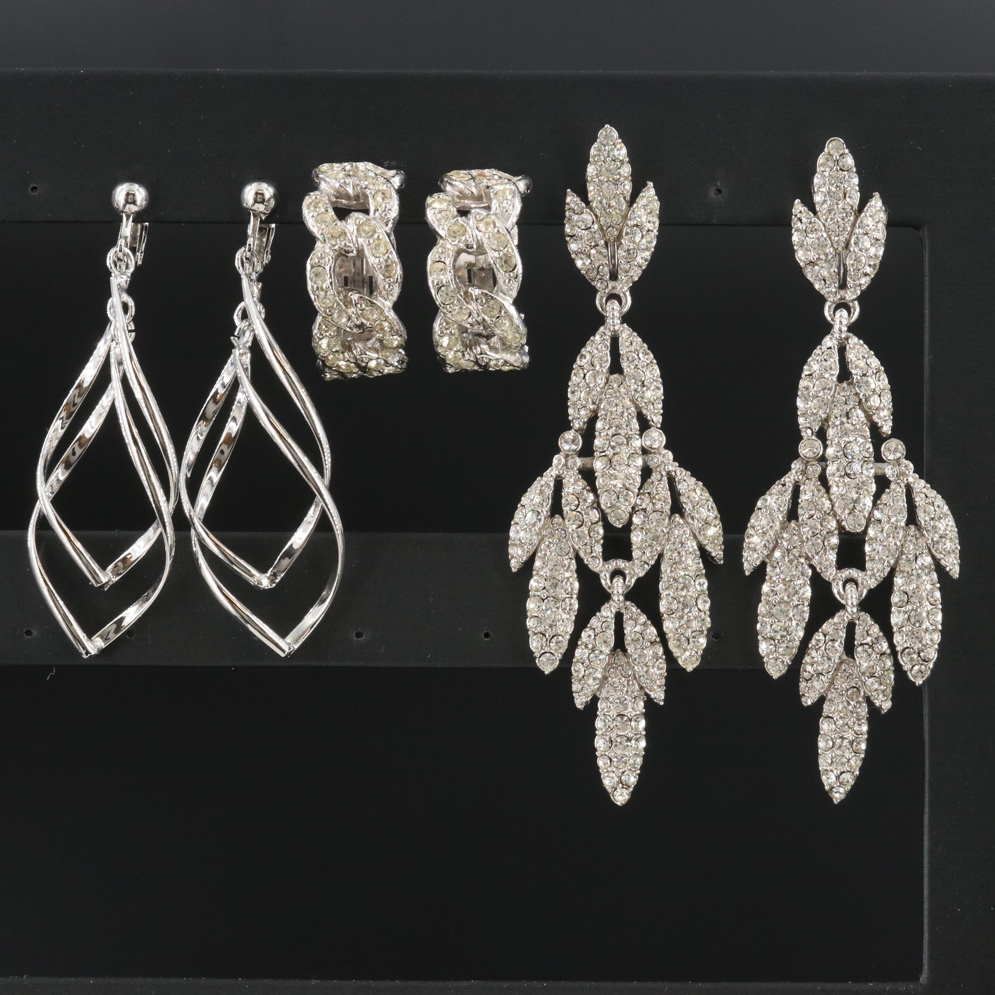 Ciner and Kenneth Jay Lane Featured in Earring Trio