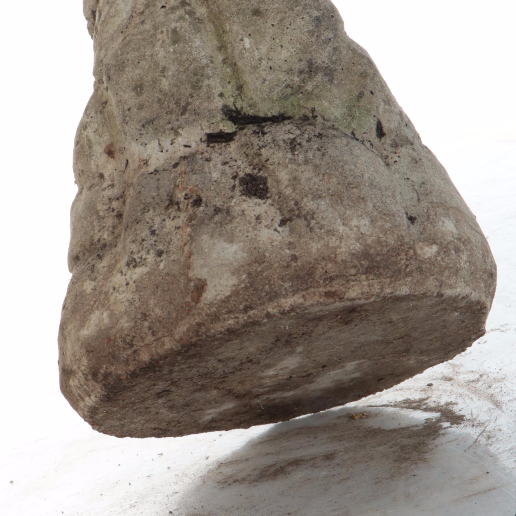 Concrete Garden Sculpture of Young Girl