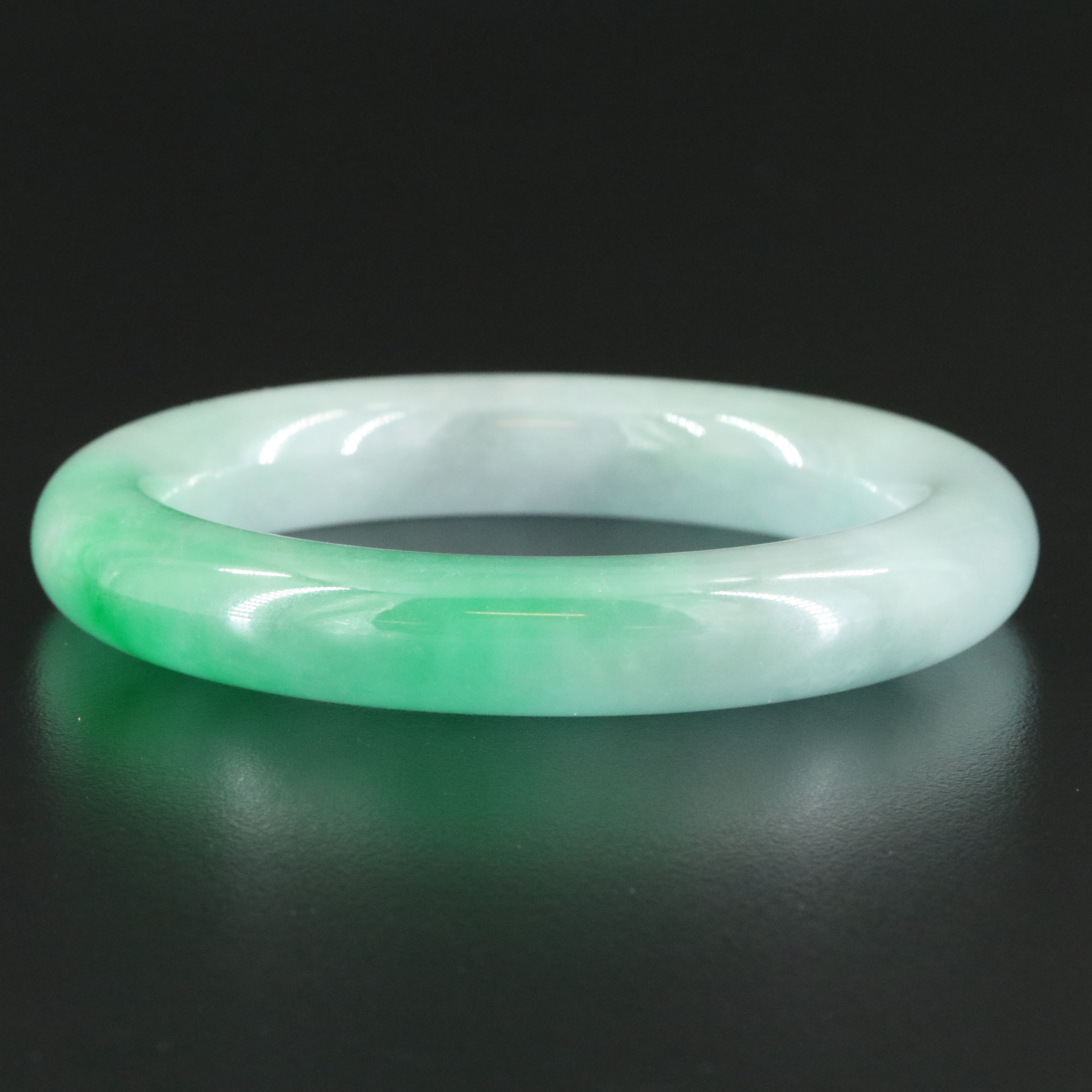 Jadeite Hololith Bangle