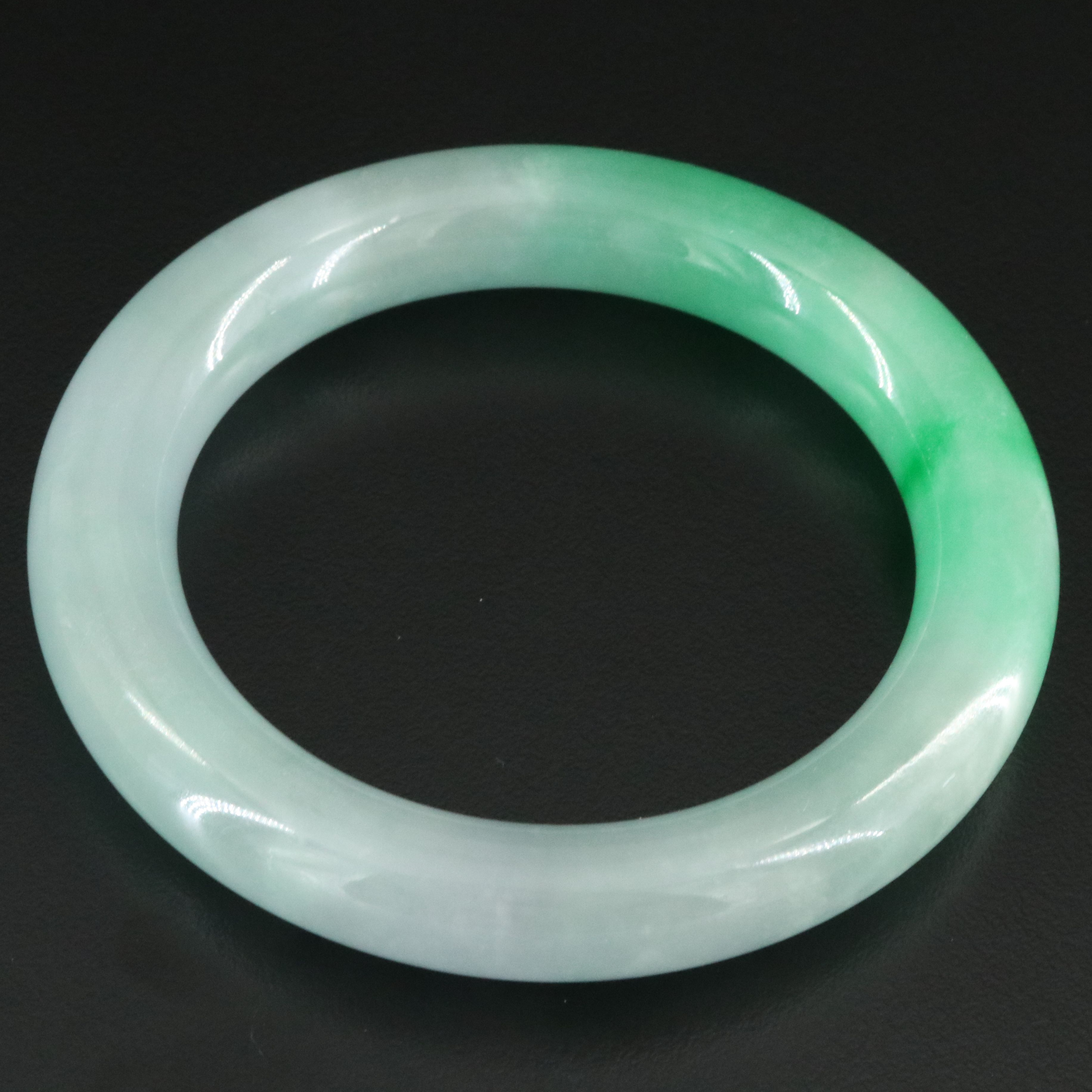 Jadeite Hololith Bangle