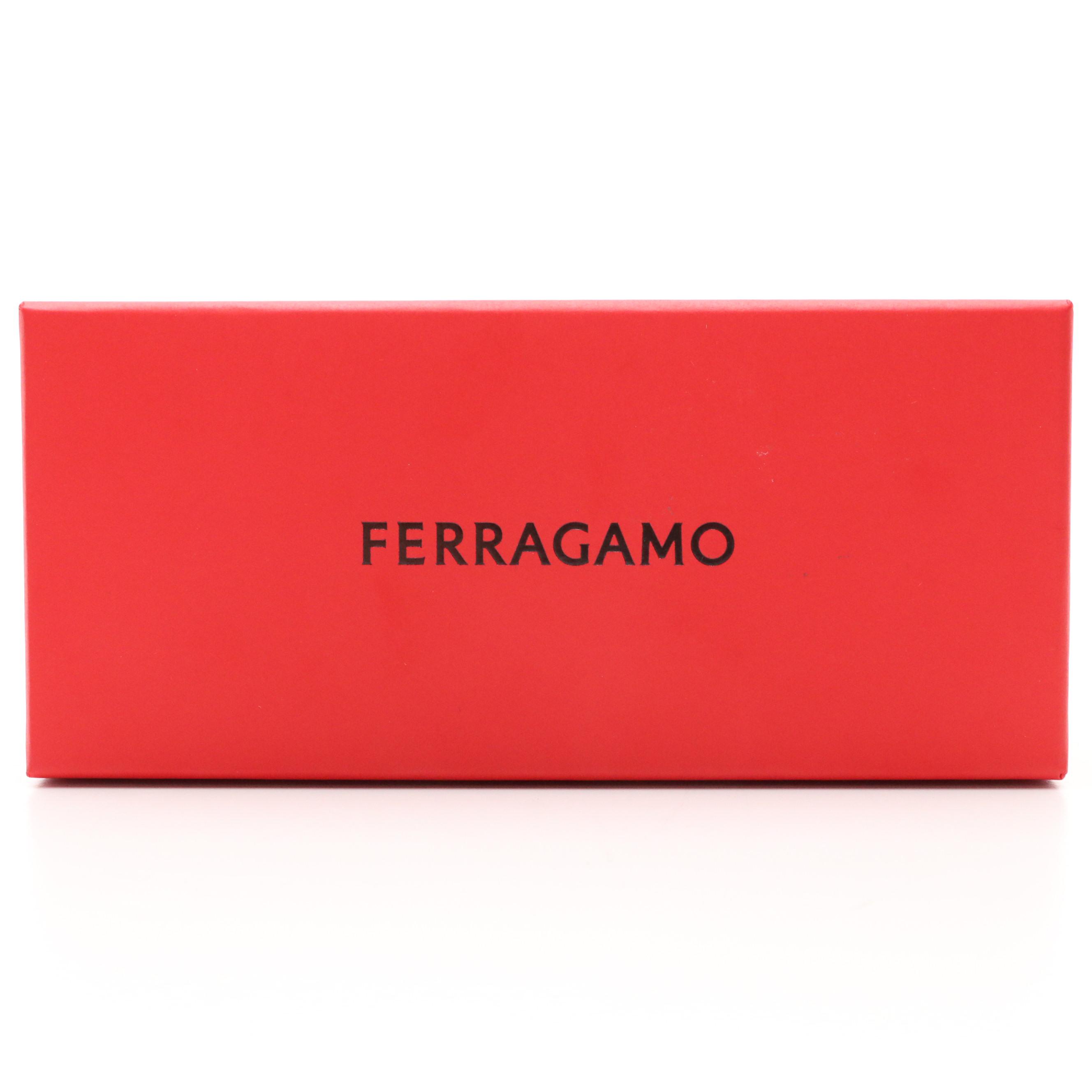 Salvatore Ferragamo SF1067S Oversized Round Sunglasses with Case and Box