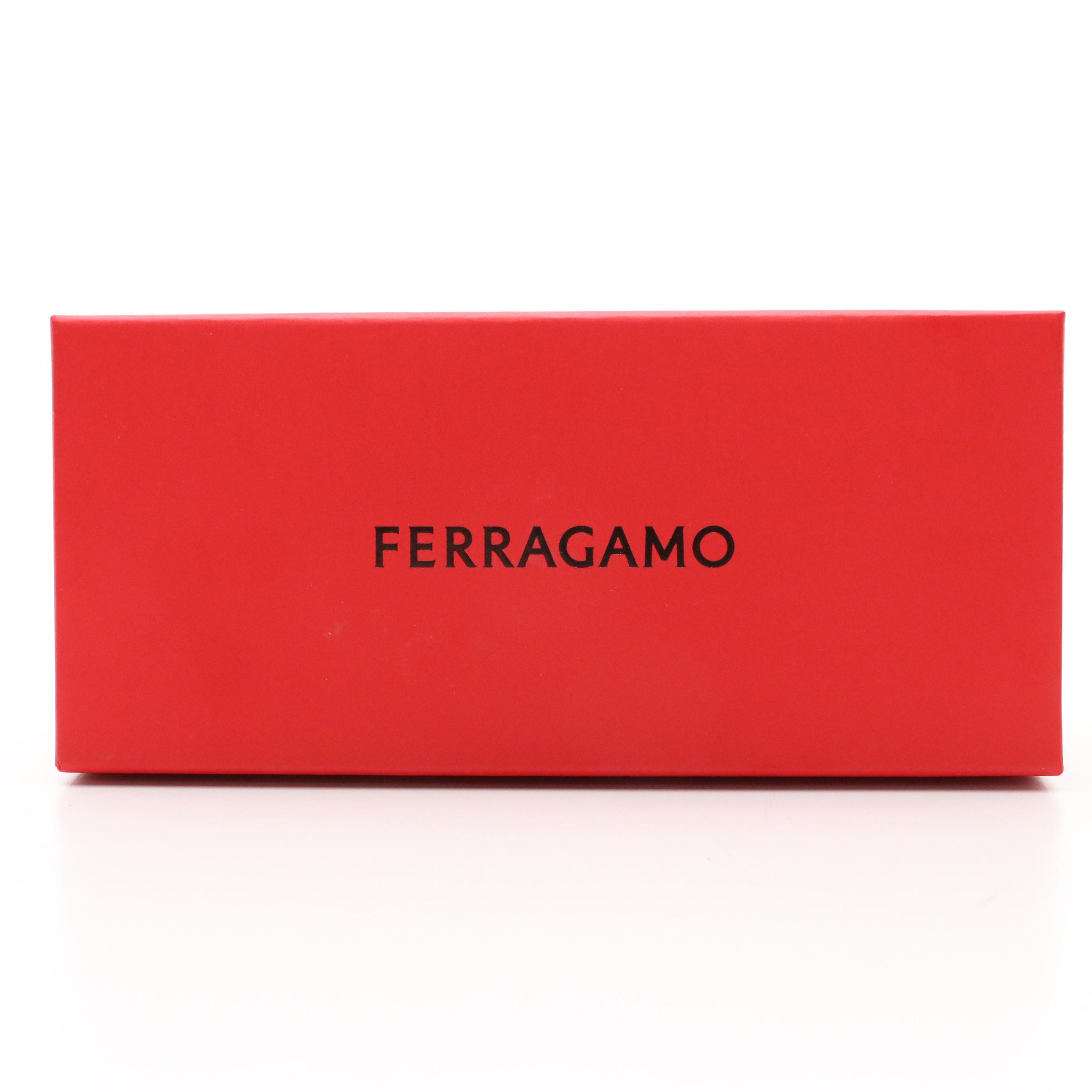 Men's Salvatore Ferragamo SF938S Rectangular Framed Sunglasses with Case & Box