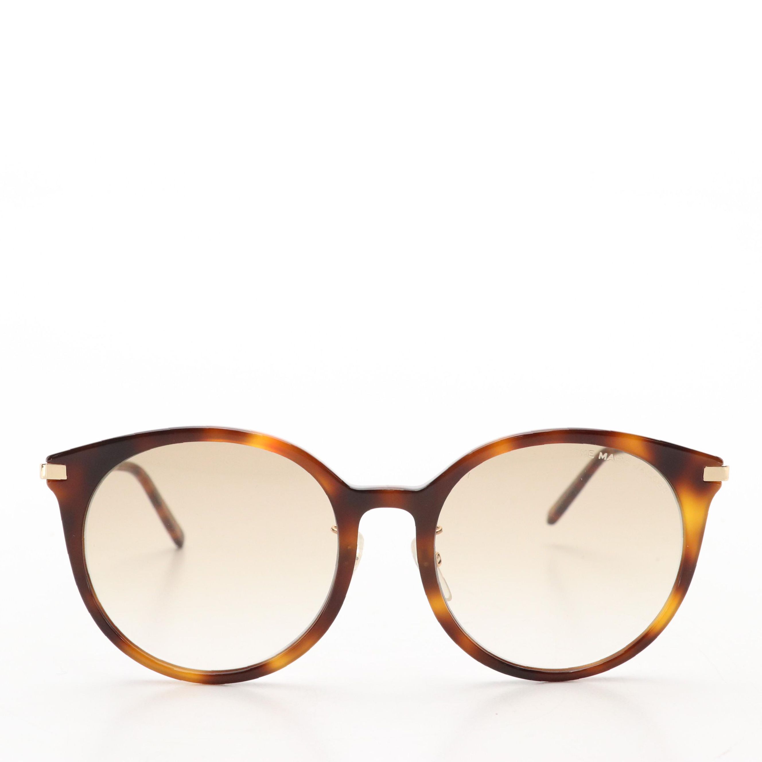 Marc Jacobs MARC552/G/S Brown Havana Round Cat Eye Sunglasses with Case