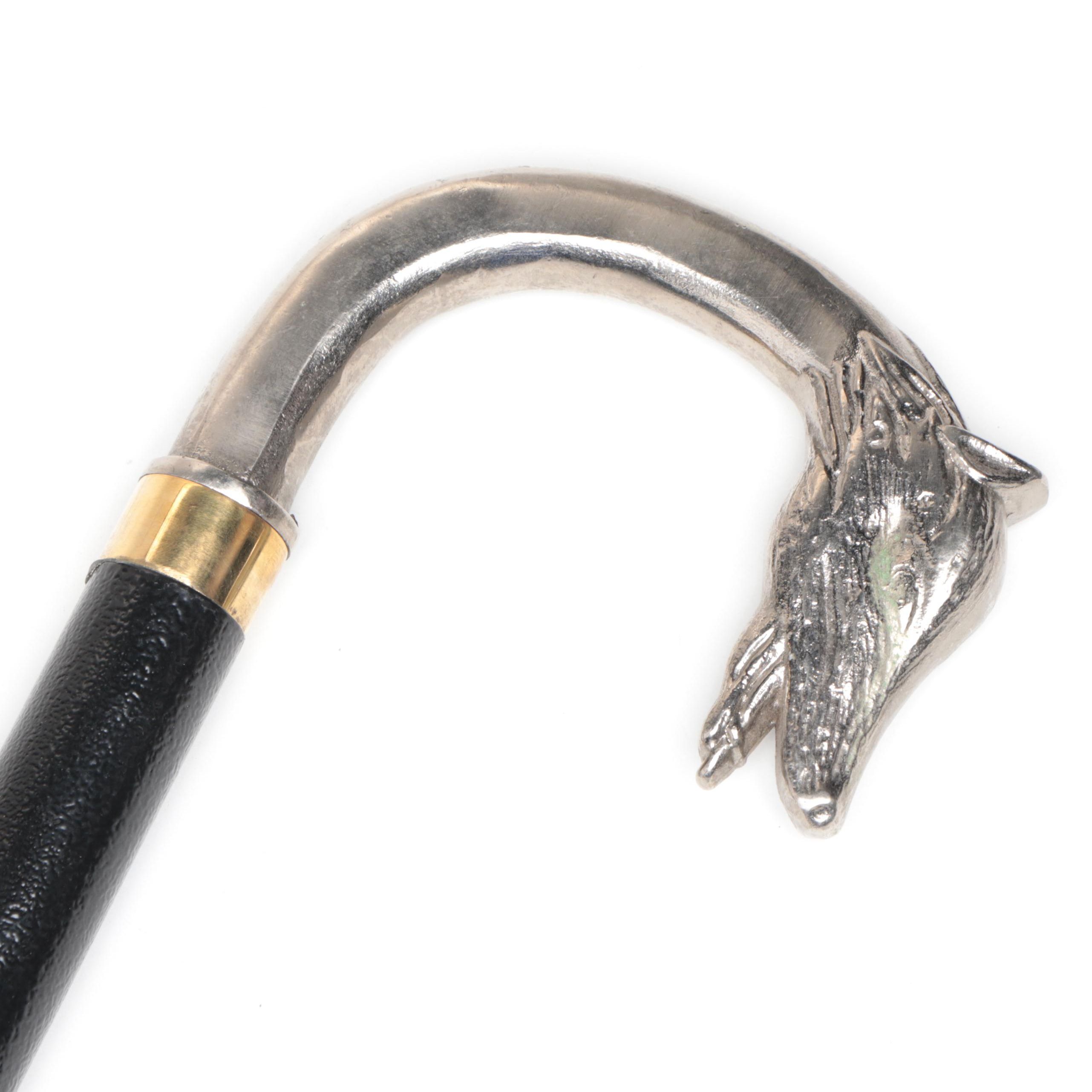 Fox Handled Sword Cane