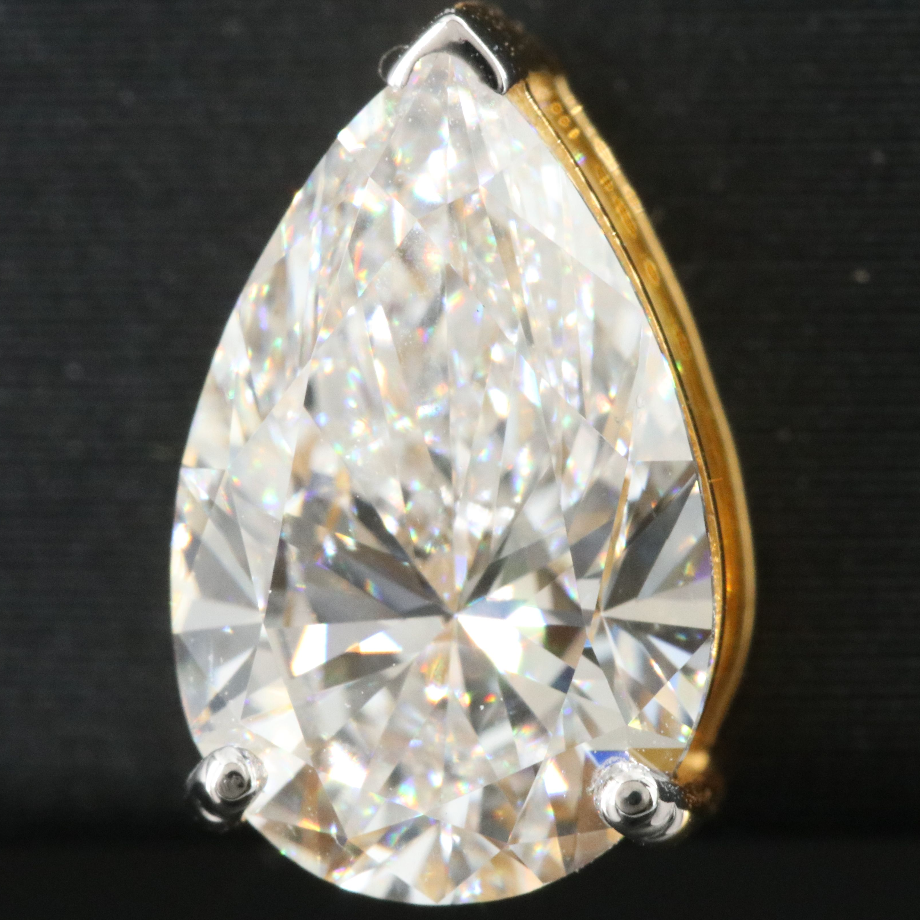 14K 4.04 CTW Lab Grown Diamond Stud Earrings with IGI Reports