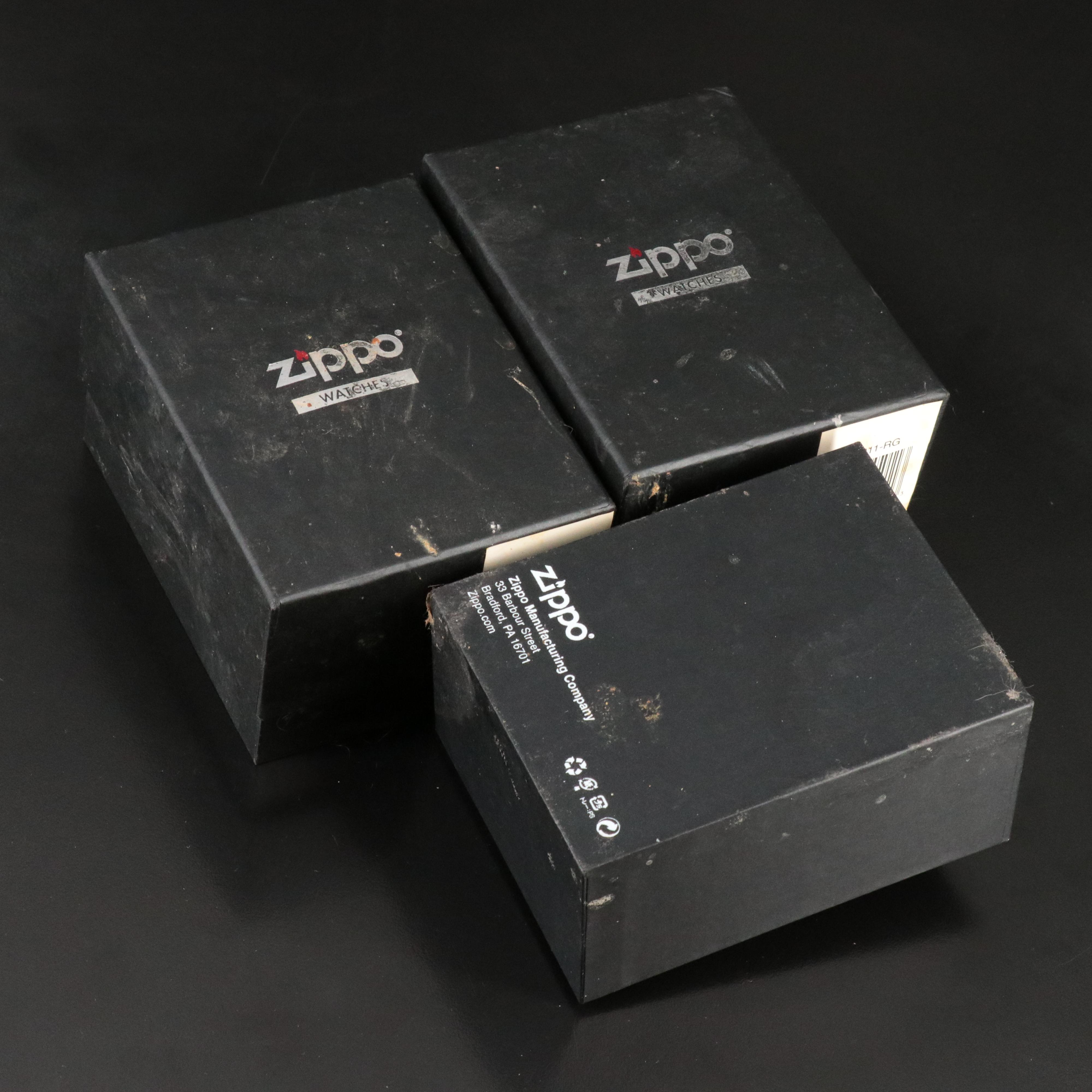 Collection of Zippo Analog and Digital Watches