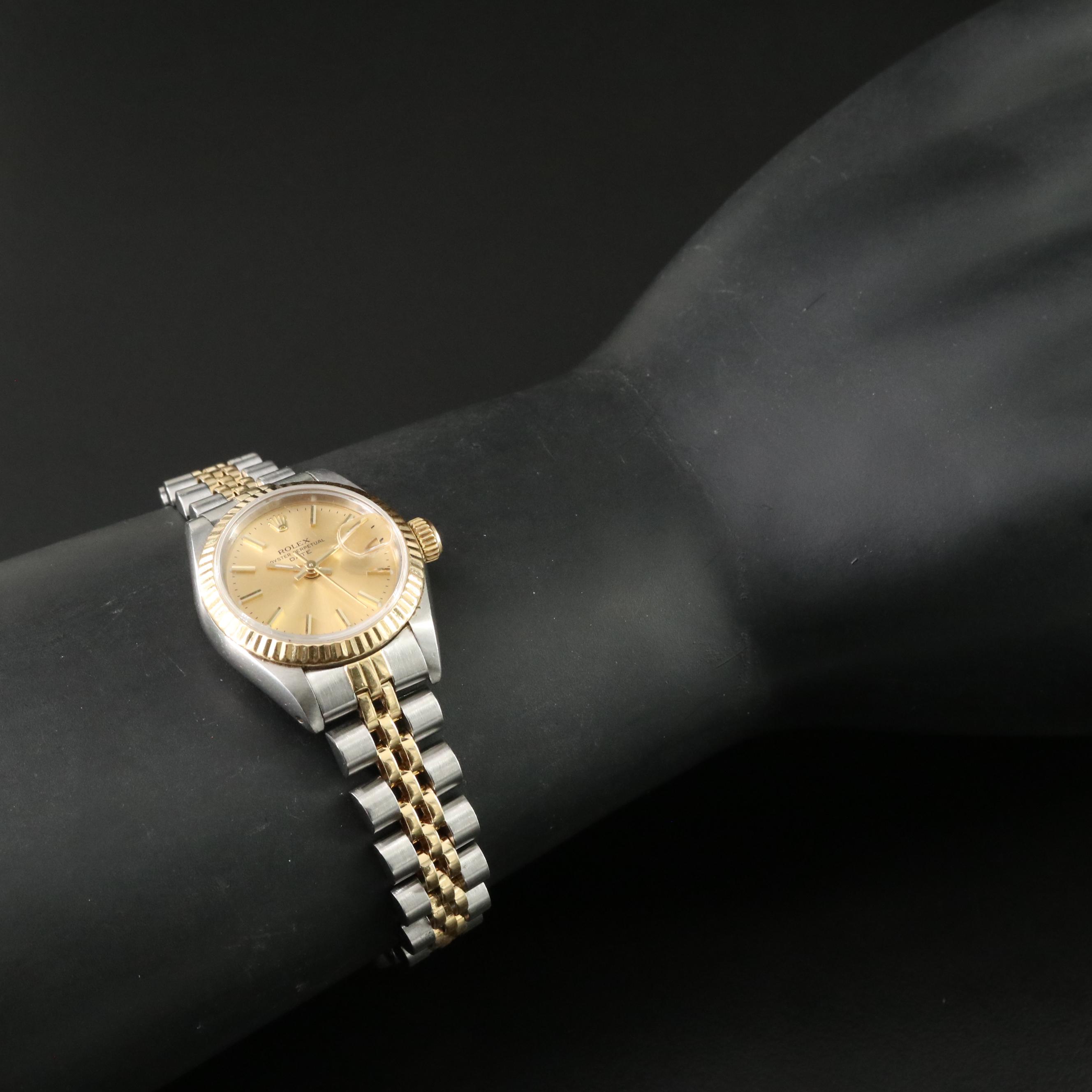 1985 Rolex Model 69173 Oyster Perpetual Automatic Date Watch