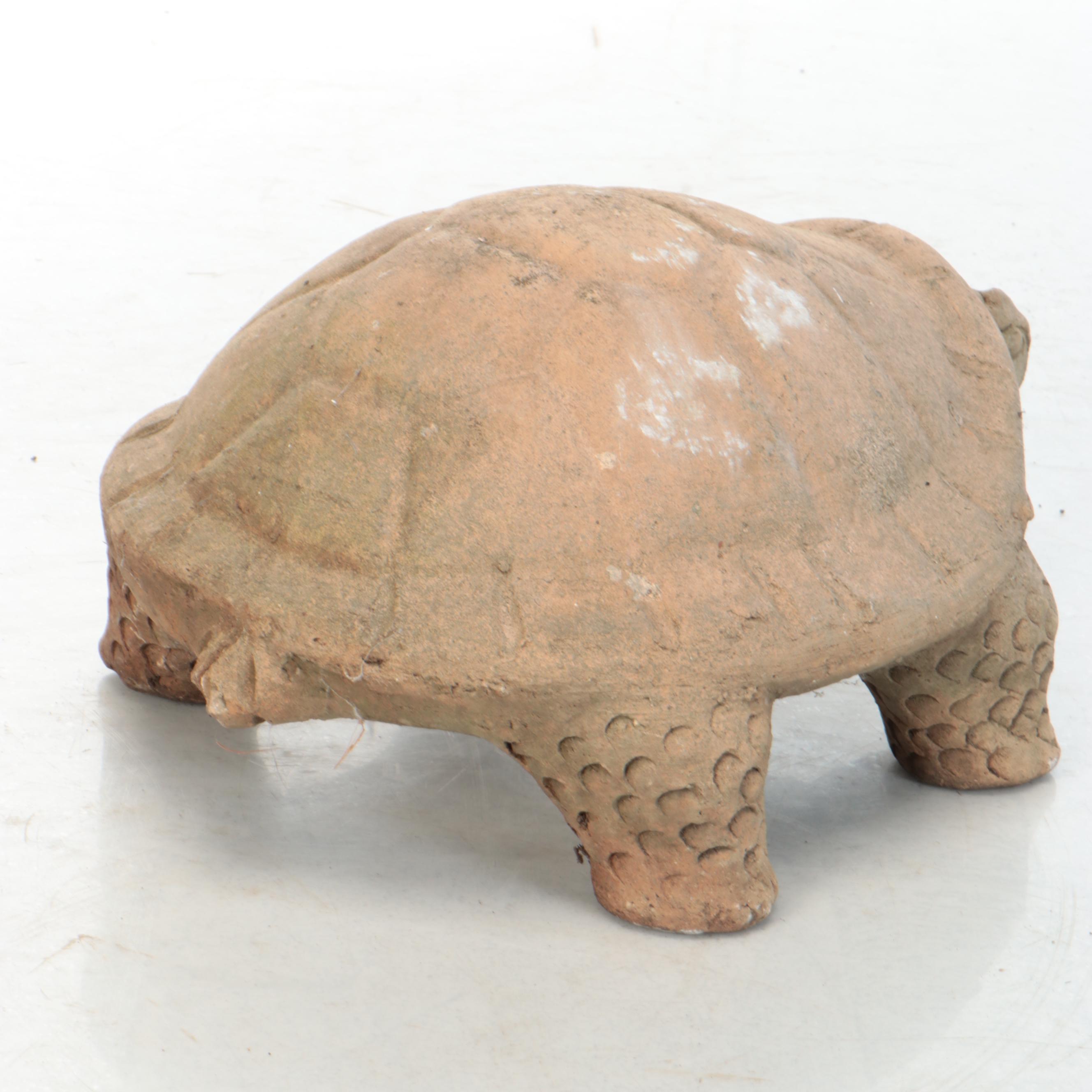 Concrete Tortoise Garden Statue