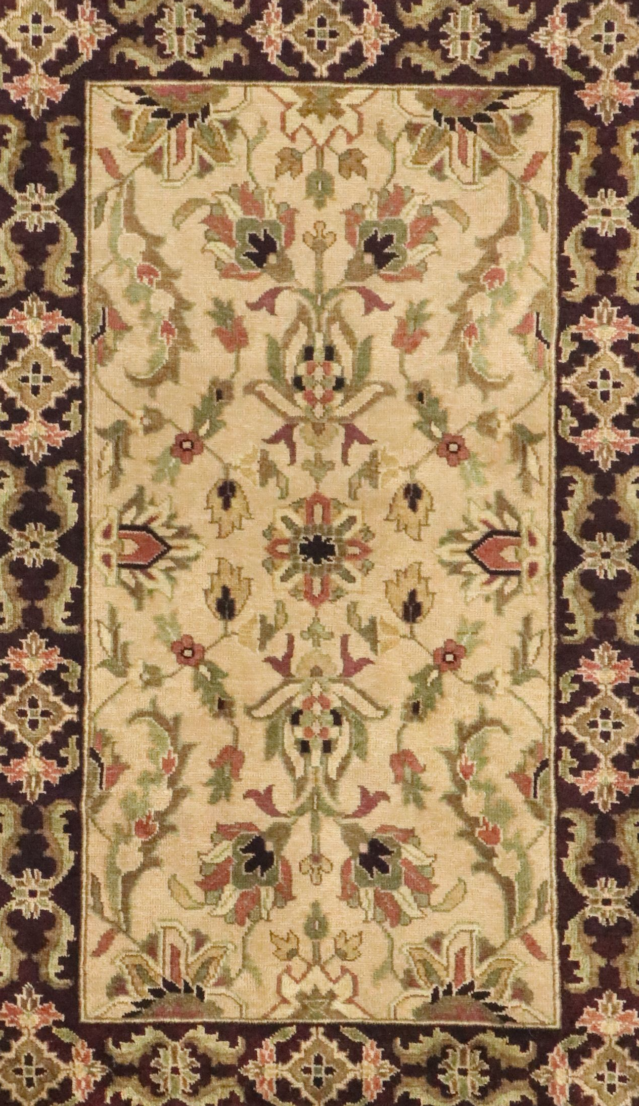 3' x 5'3 Hand-Knotted Pakistani Peshawar Area Rug