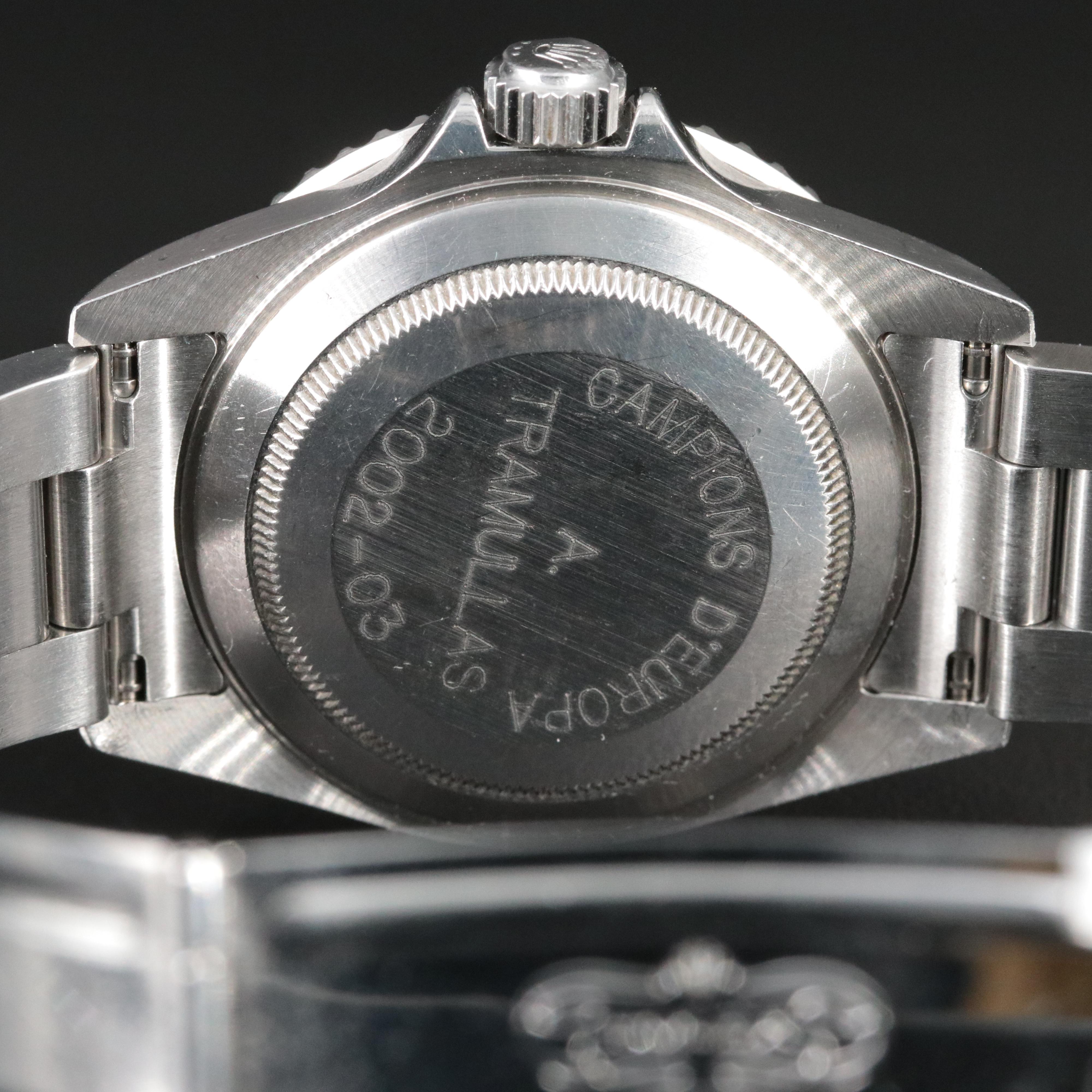 2004 Rolex Model 16610 Submariner Date Automatic Watch