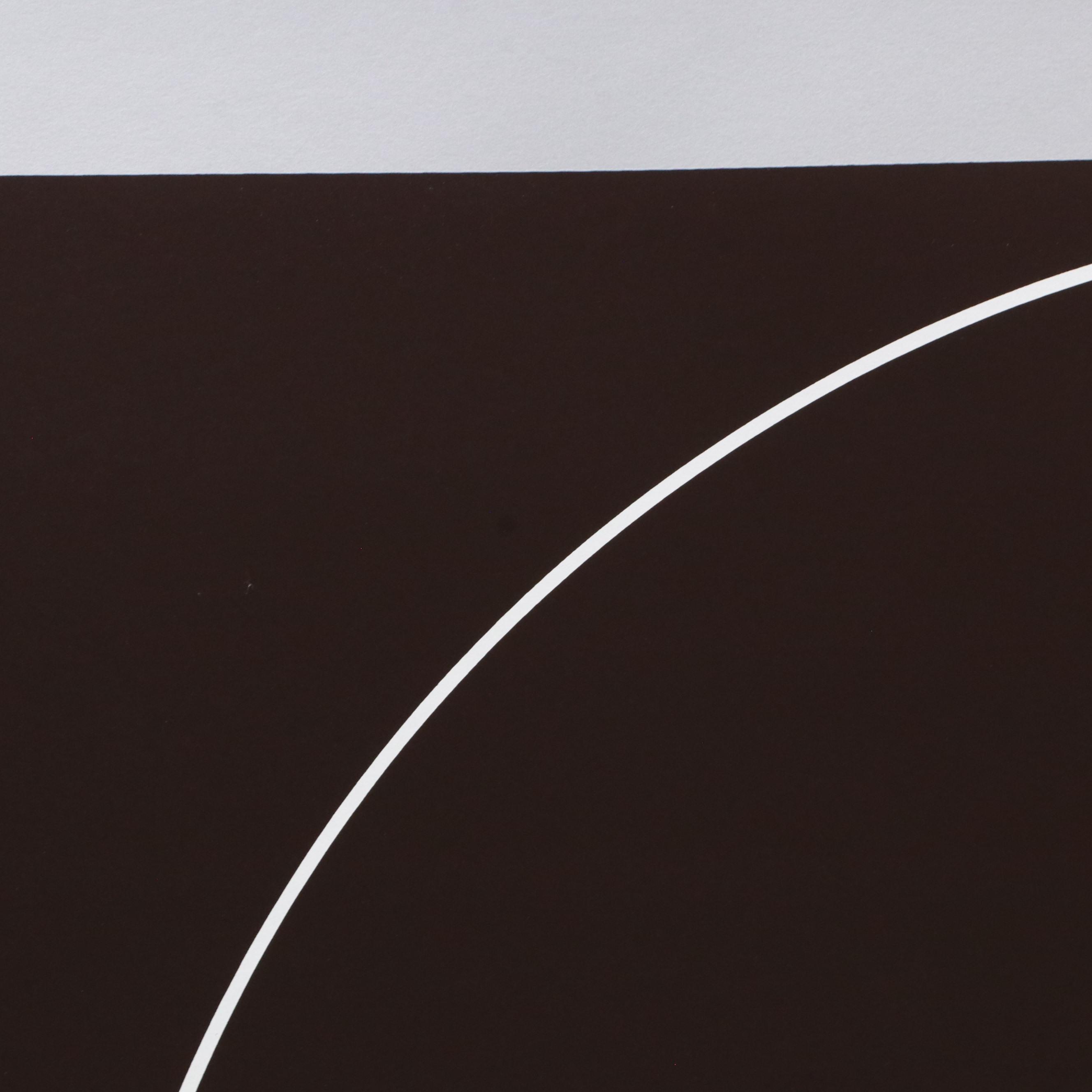 Thomas Whelan Benton Modern Serigraph "Golden Waves," 1979