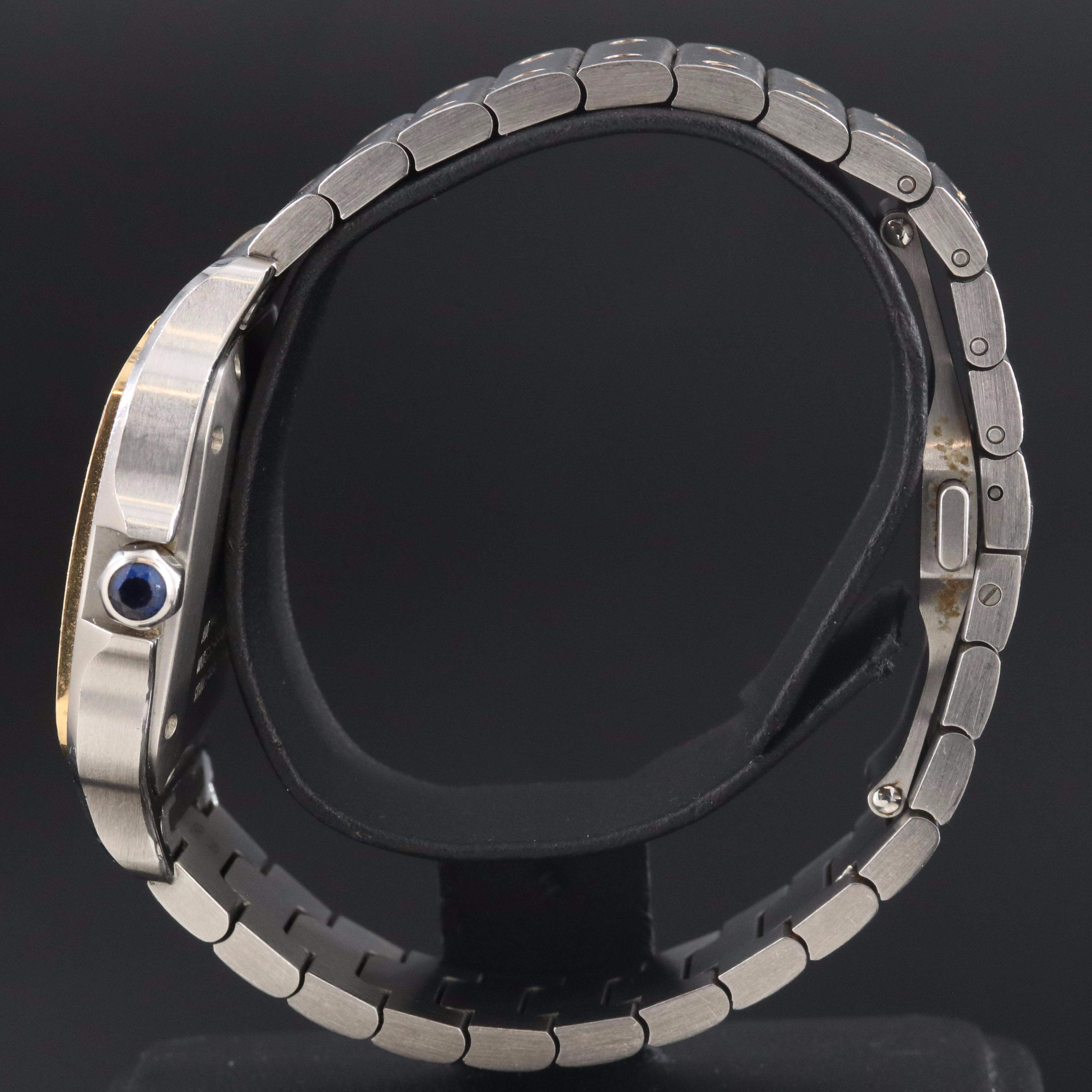 Cartier Santos de Cartier 4075 18K & Steel 35mm Automatic Watch