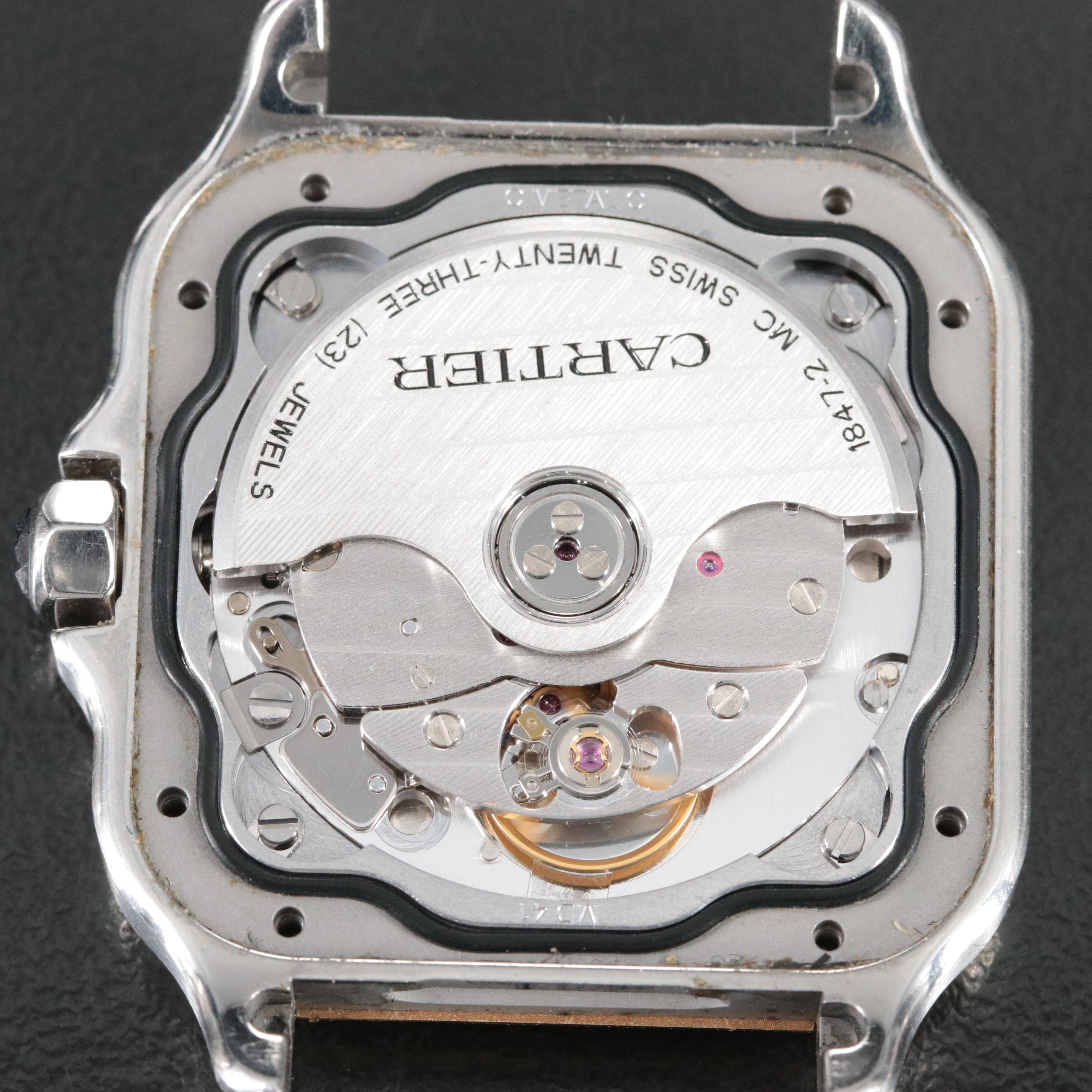 Cartier Santos de Cartier 4075 18K & Steel 35mm Automatic Watch