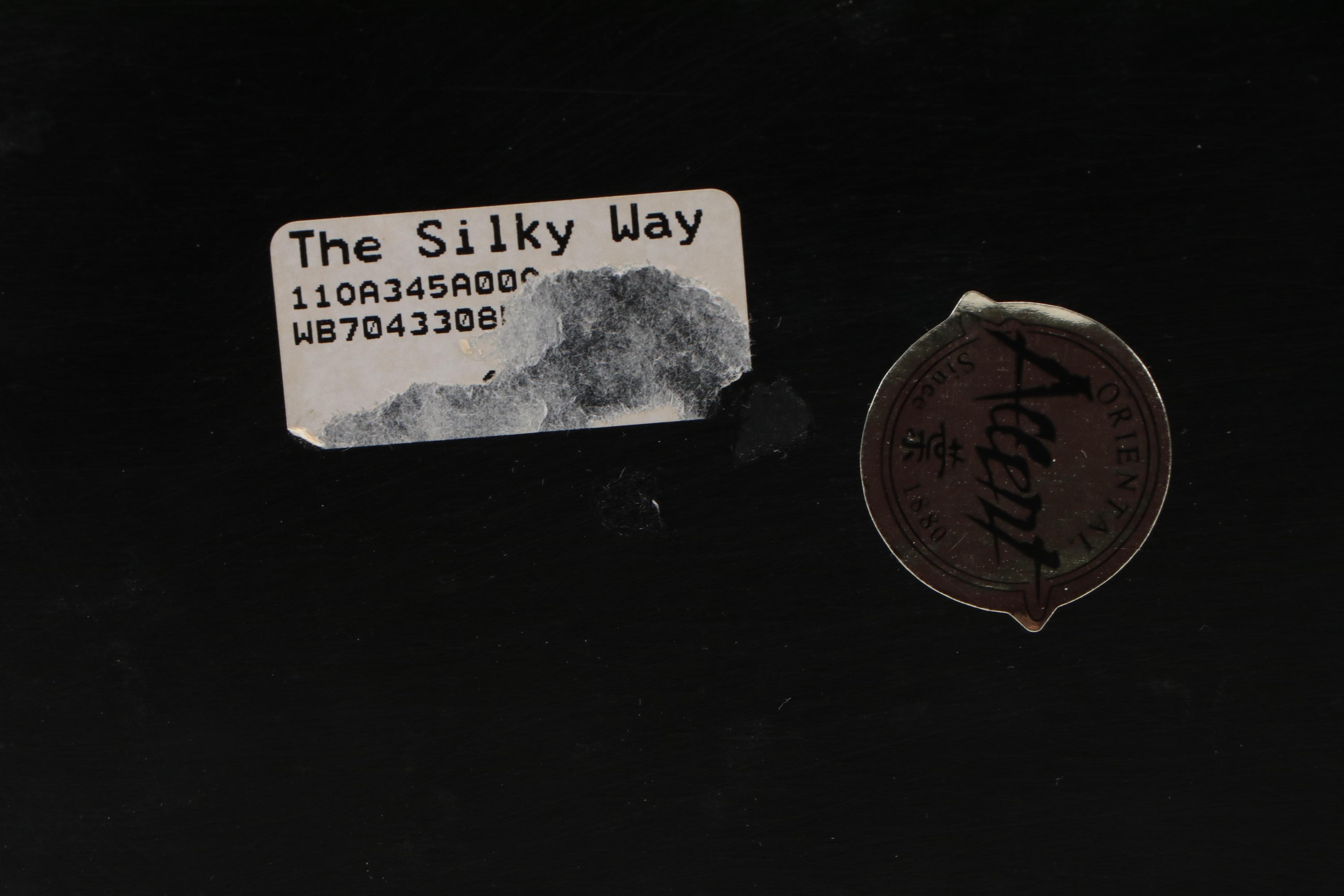 Oriental Accent "The Silky Way" Wood Box with Other Metal and Wood Décor