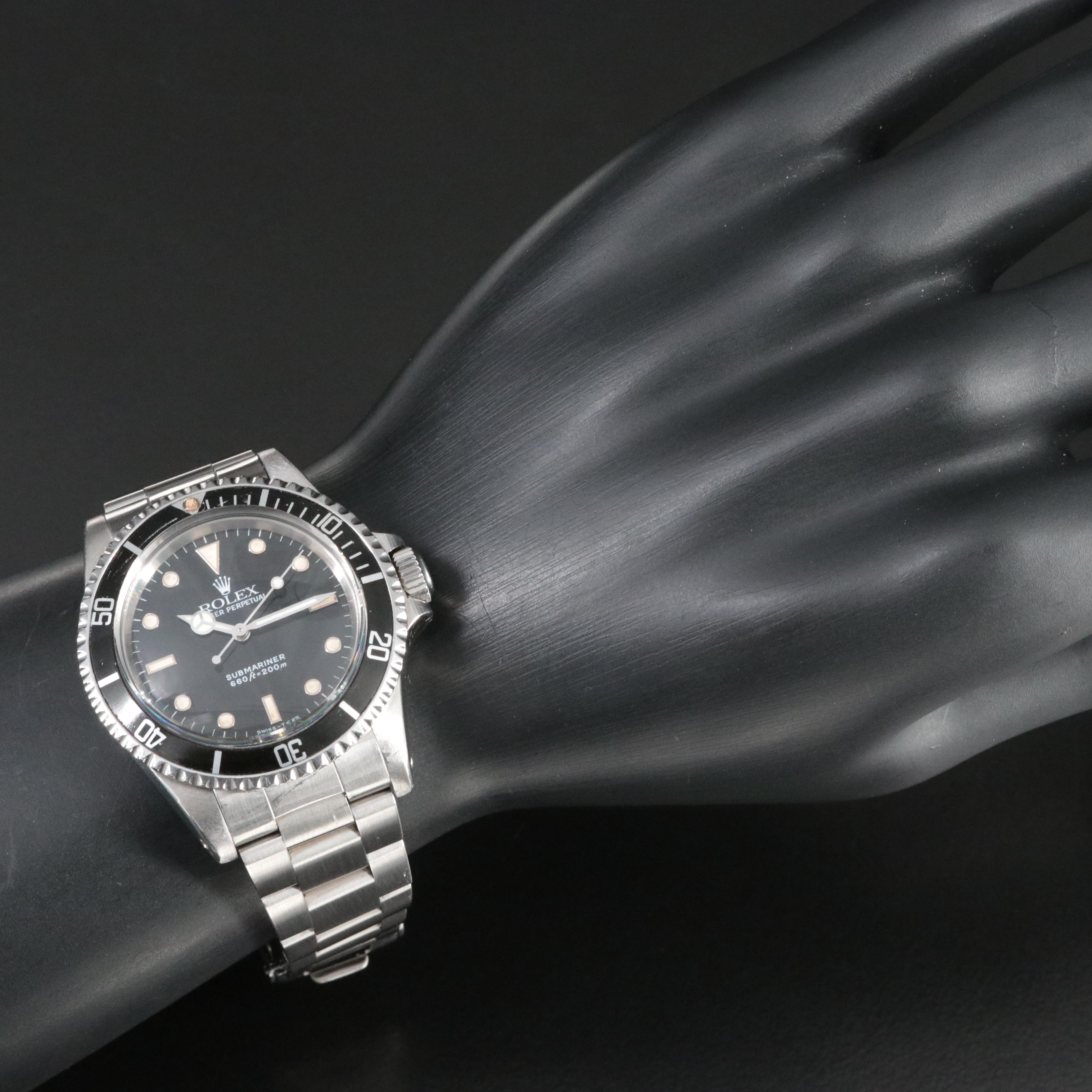 1987 Rolex Submariner Model 5513 Watch