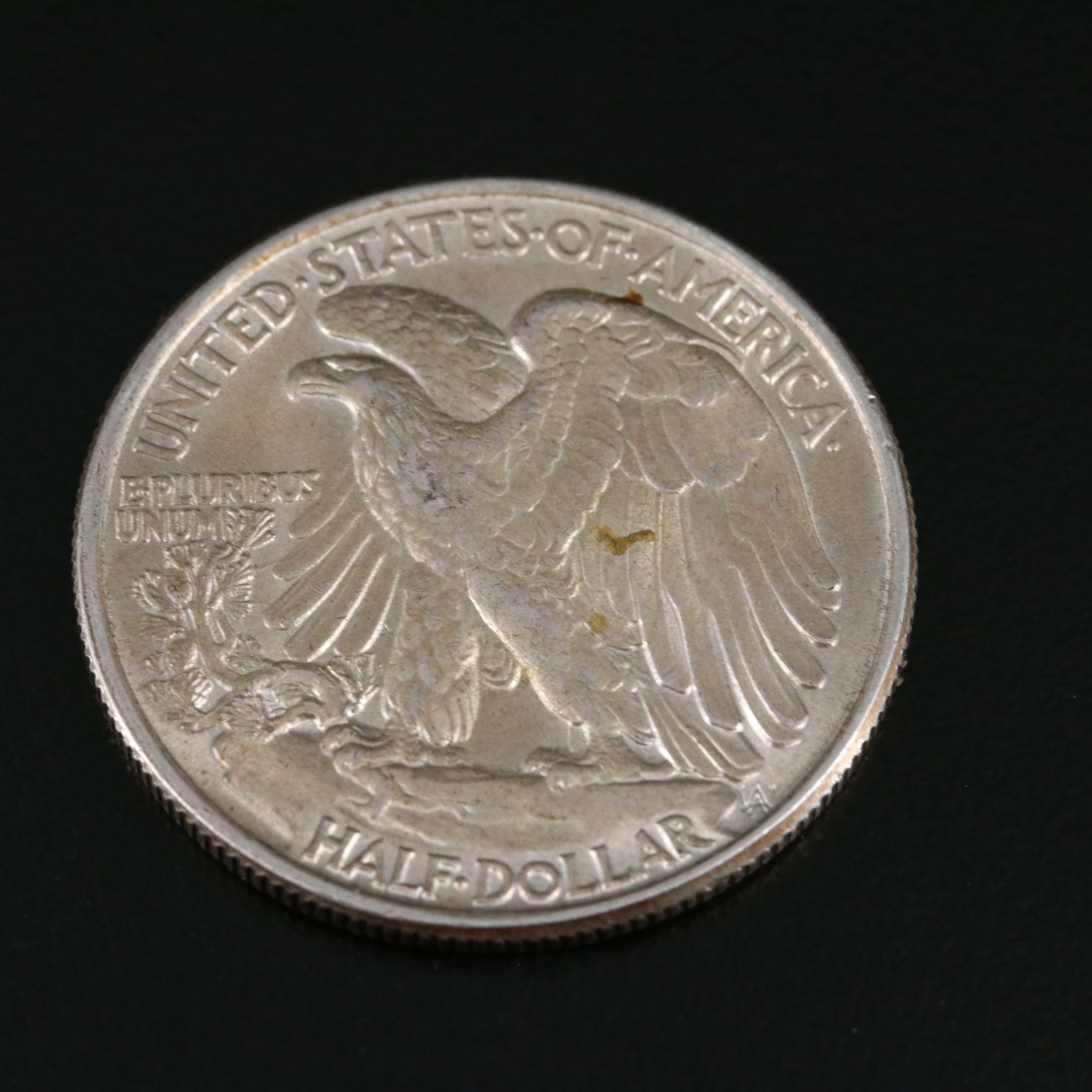 Three Silver United States Coins With Stone Mountain Commemorative