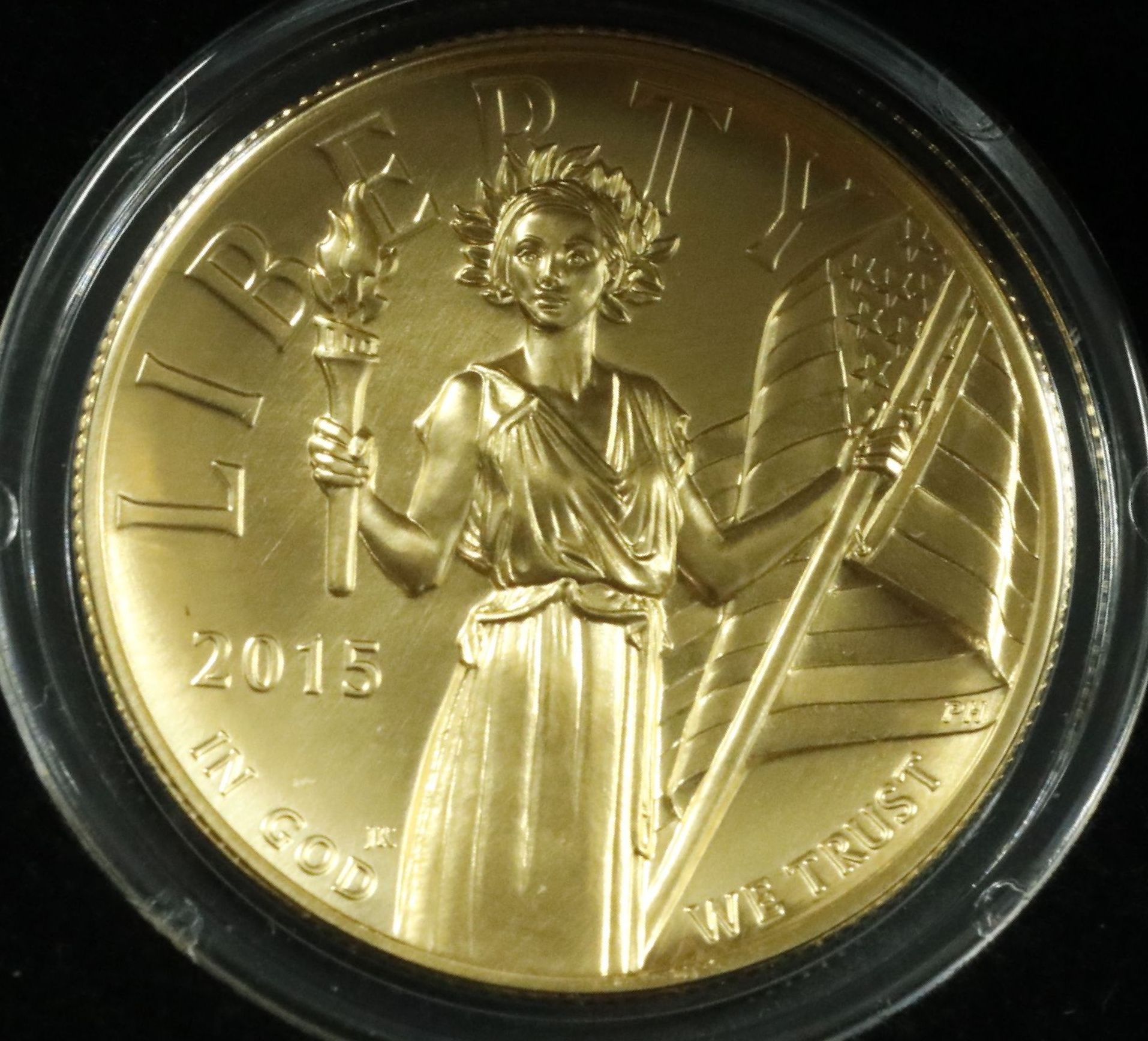 2015-W American Liberty High Relief $100 Gold Coin | EBTH